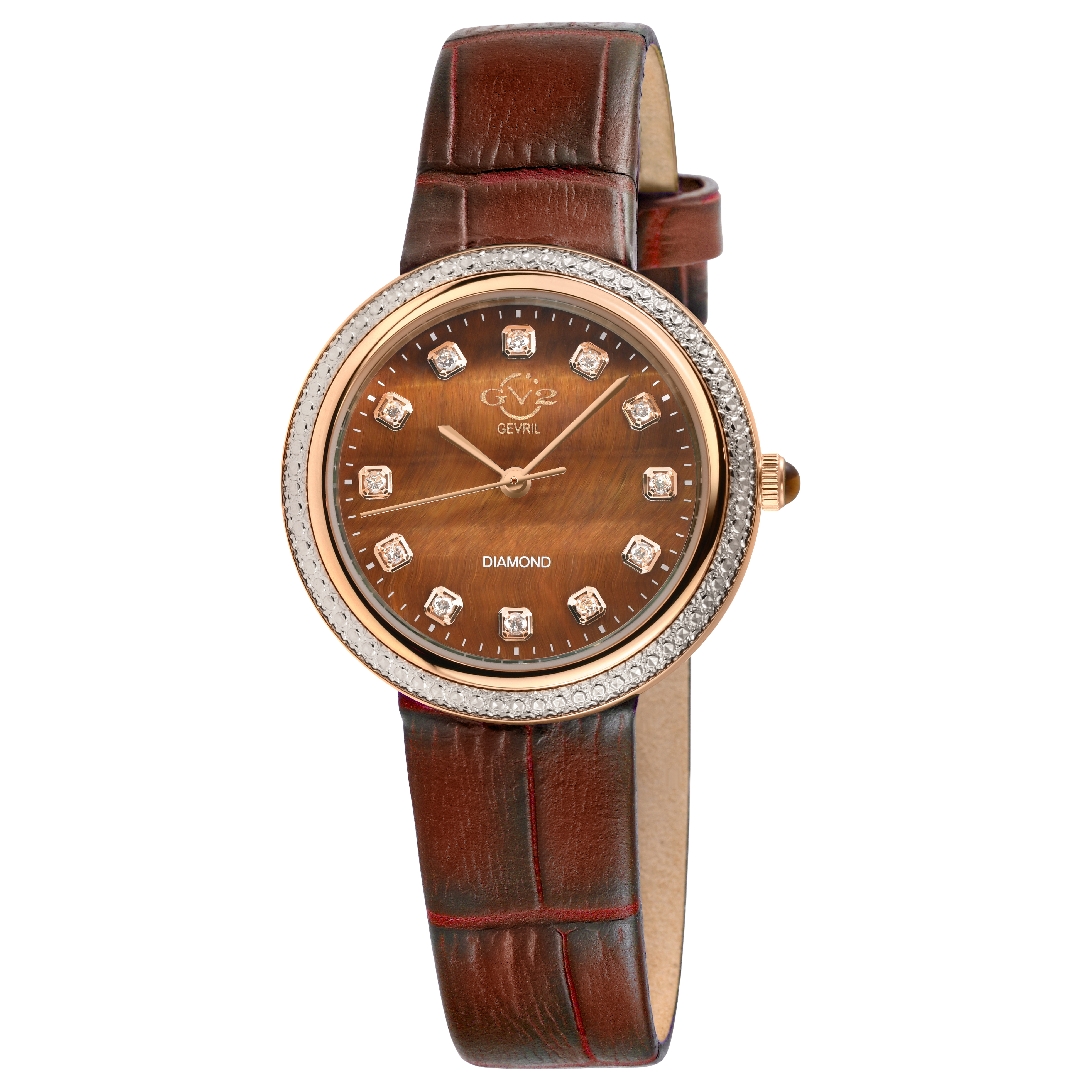 GV2 Arezzo Diamond - Tiger Eye - Gevril