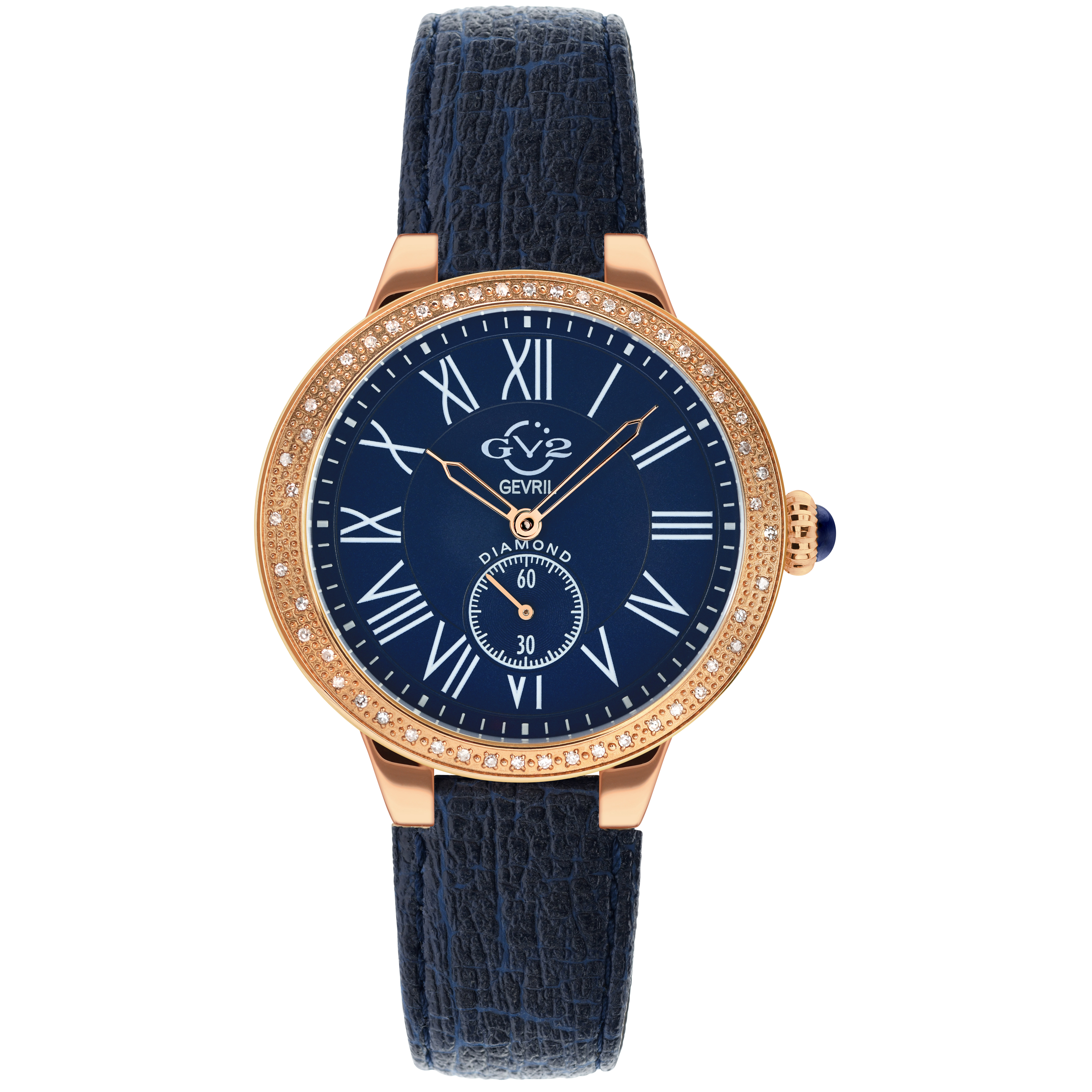 Gv2 by Gevril Women\'s Astor Diamond Leather Watch GV2 Astor II Diamond - Gevril main image 2