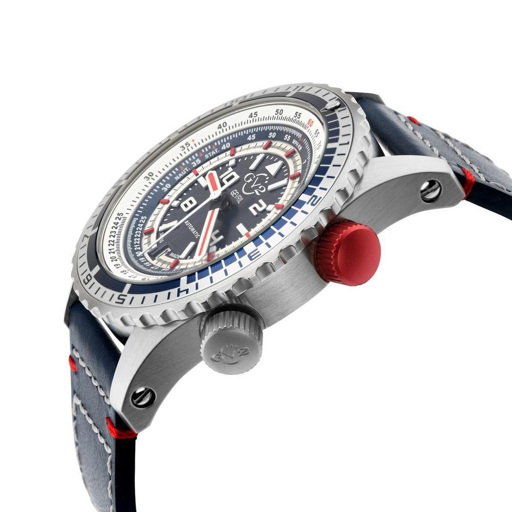 Gevril-Luxury-Swiss-Watches-GV2 Contasecondi - Unidirectional Bezel-