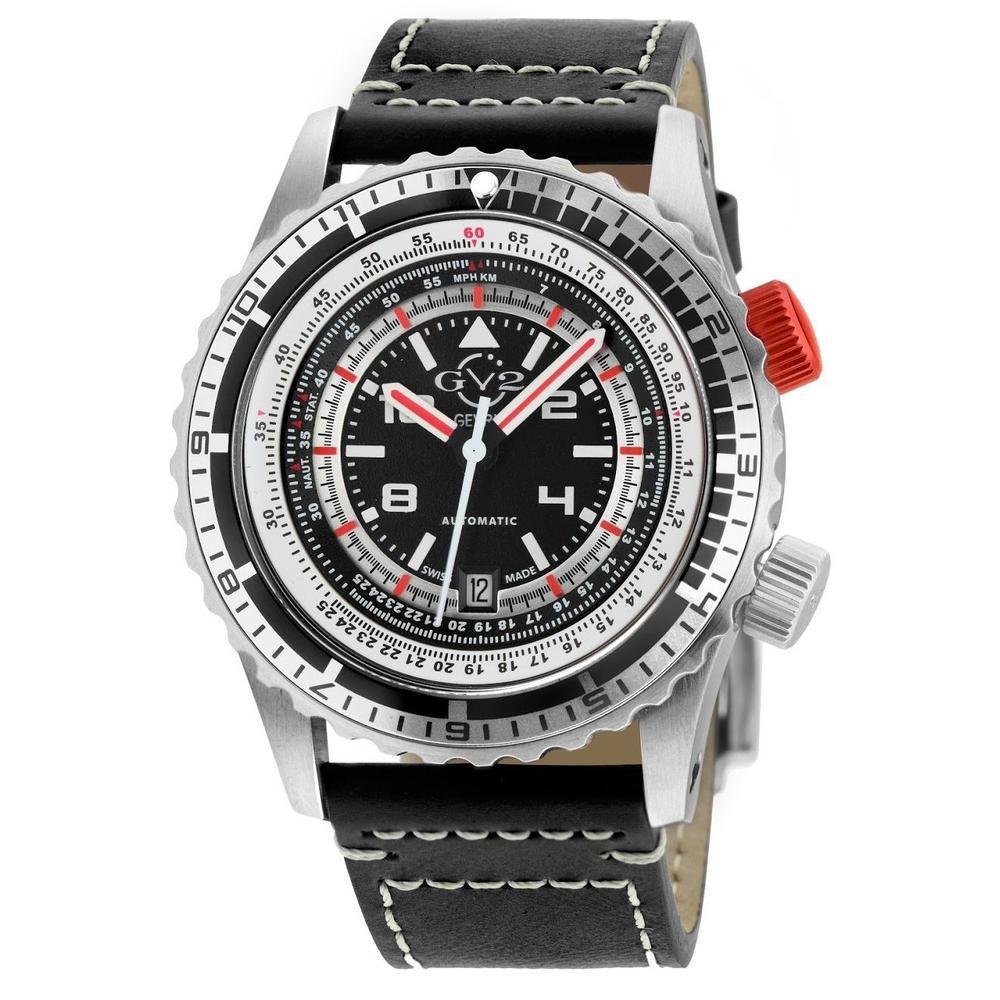 Gevril-Luxury-Swiss-Watches-GV2 Contasecondi - Unidirectional Bezel-
