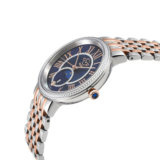 Gevril-Luxury-Swiss-Watches-GV2 Genoa Diamond - Moon Phase-