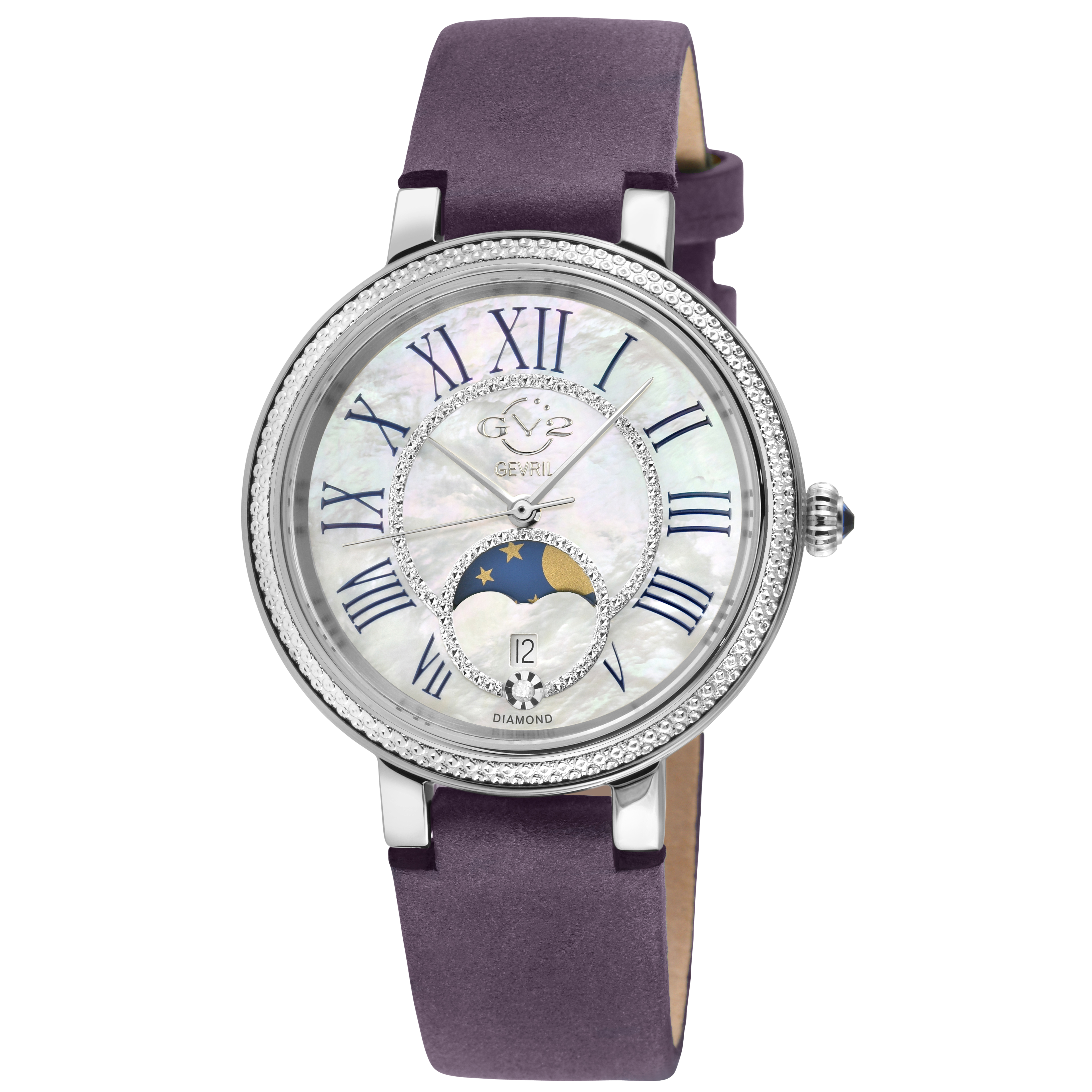 GV2 Genoa Diamond - Moon Phase - Gevril