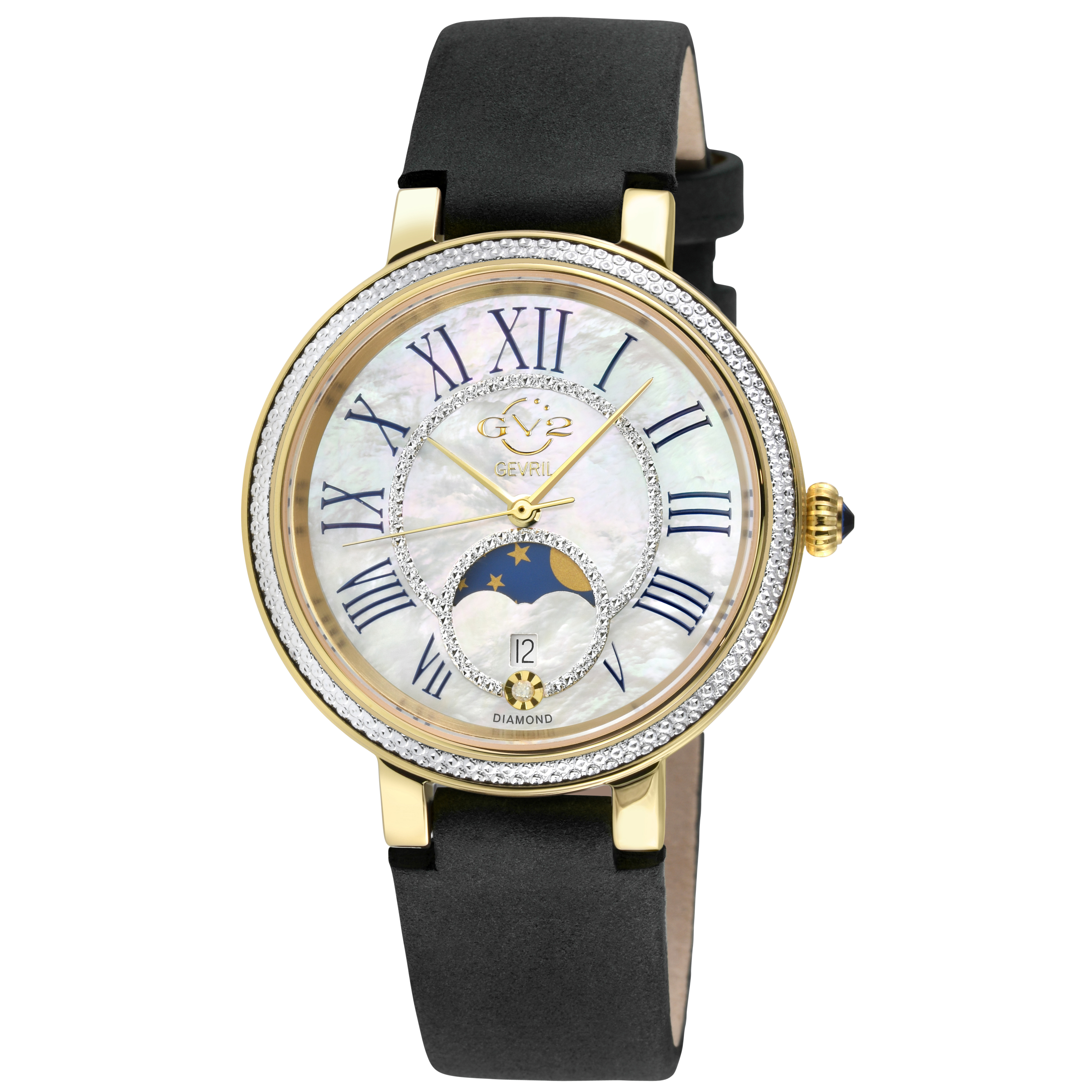 GV2 Genoa Diamond - Moon Phase - Gevril