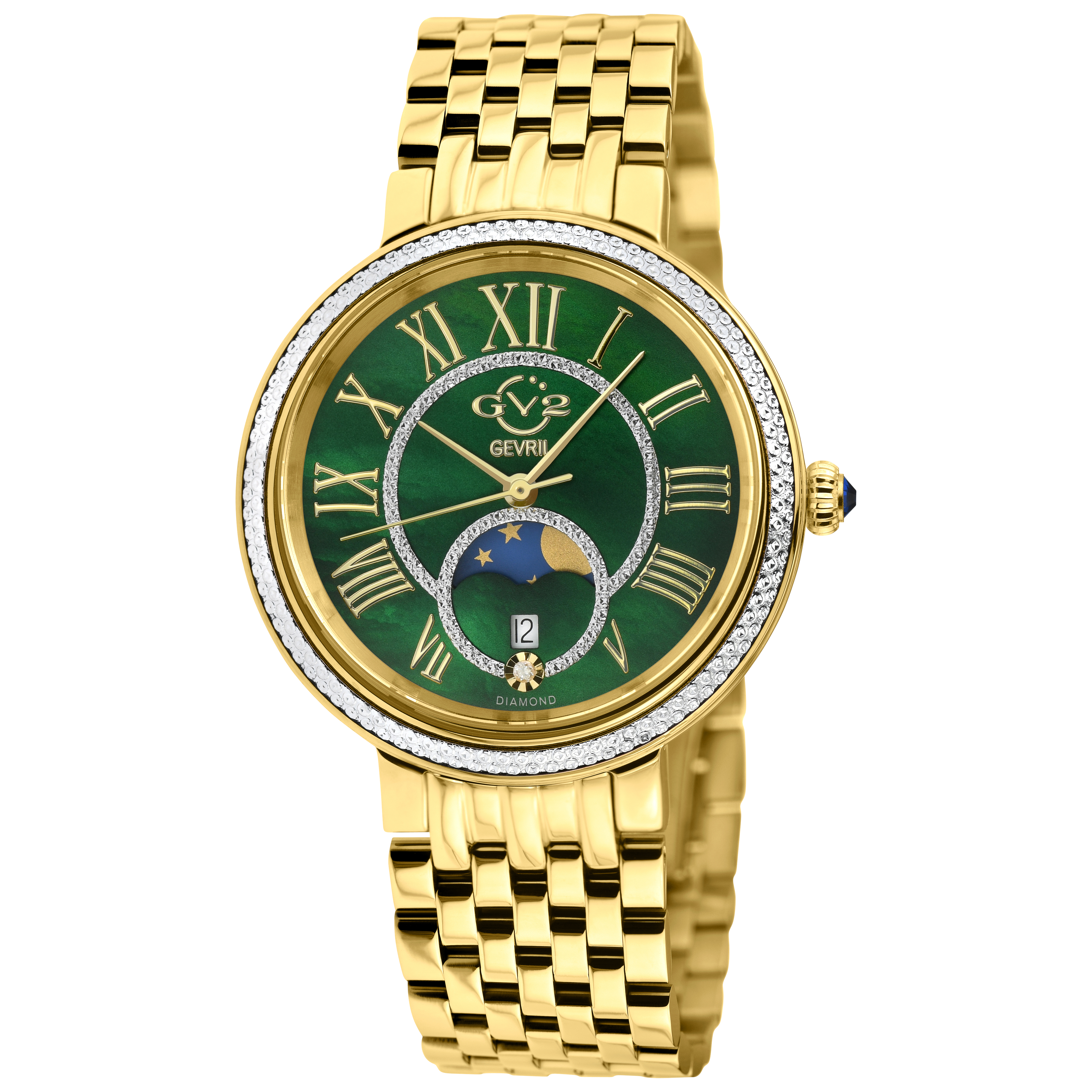 GV2 Genoa Diamond - Moon Phase - Gevril