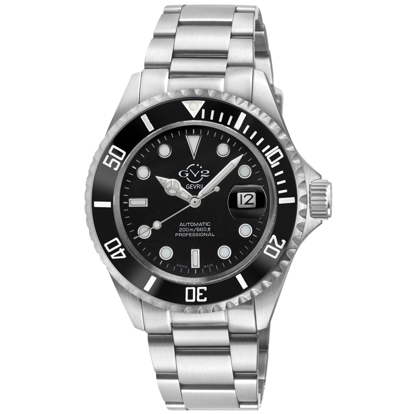 Gevril-Luxury-Swiss-Watches-GV2 Liguria - Diver-
