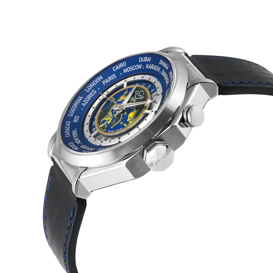 Gevril-Luxury-Swiss-Watches-GV2 Marchese - 3 Time Zones-