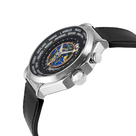 Gevril-Luxury-Swiss-Watches-GV2 Marchese - 3 Time Zones-