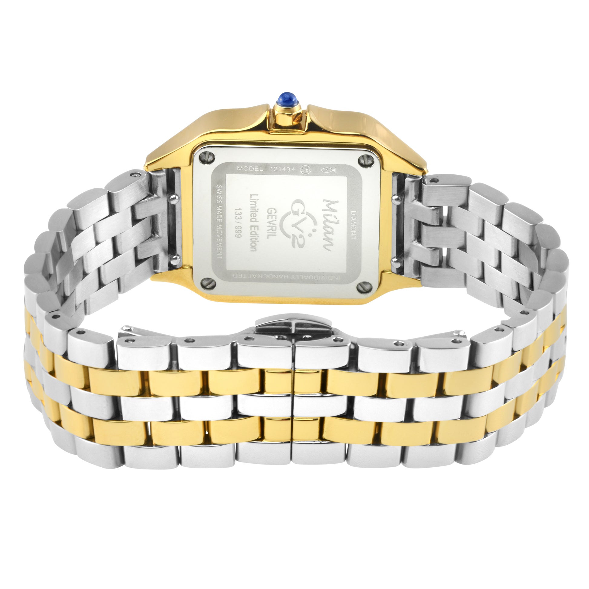 Gevril-Luxury-Swiss-Watches-GV2 Milan Diamond Swiss Quartz-