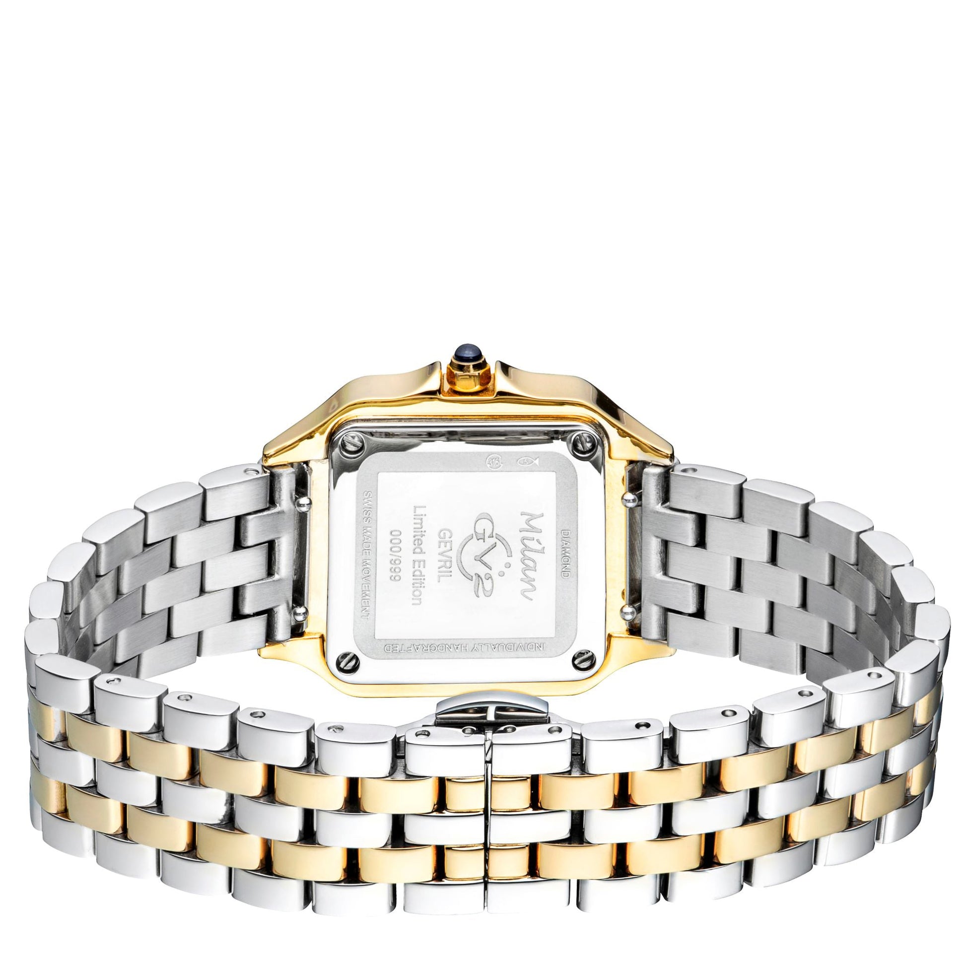 Gevril-Luxury-Swiss-Watches-GV2 Milan Diamond Swiss Quartz-