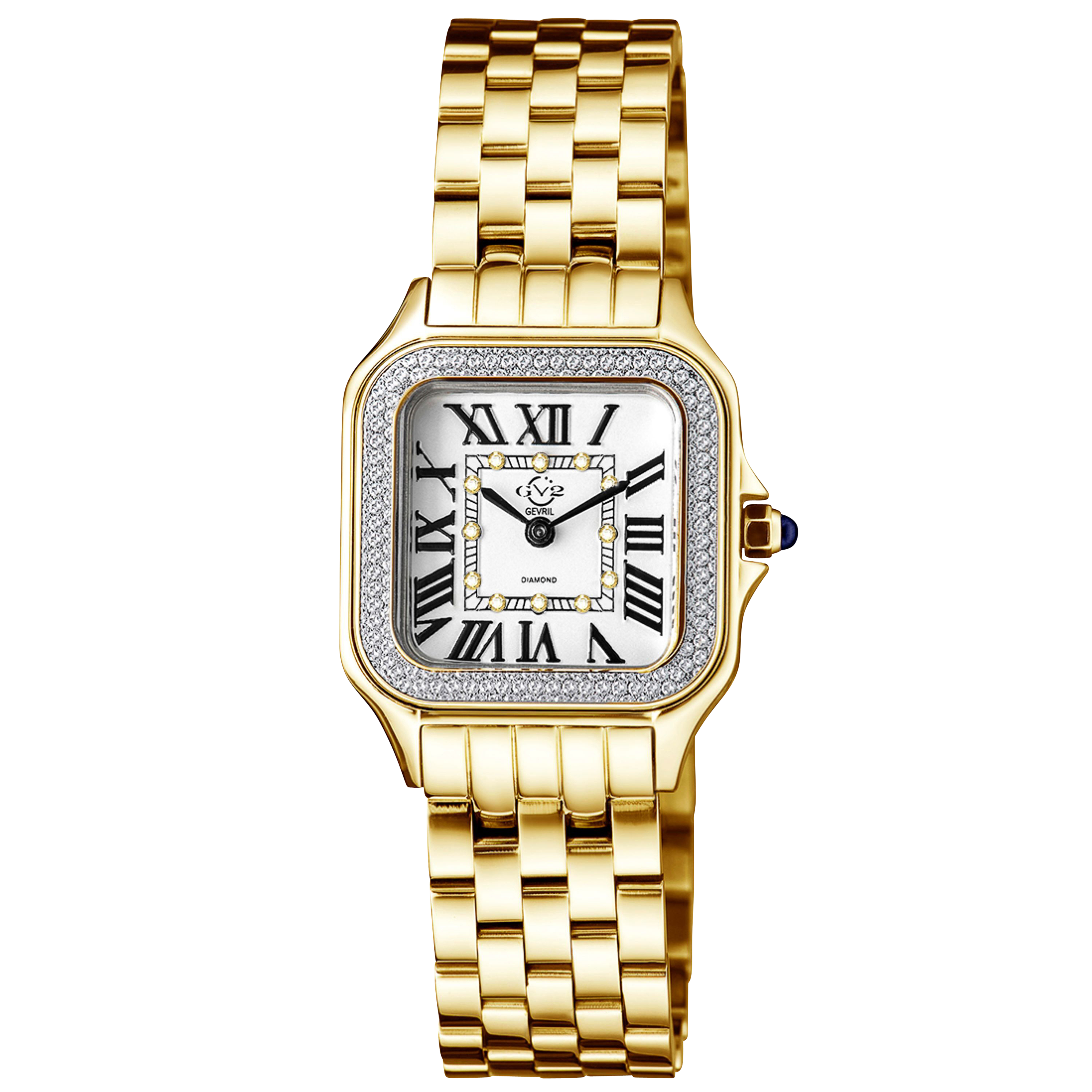 パルスクイーズ　ラ・パルレ　ネオゴールドジェル&パルメソ付き GV2 Milan Diamond Swiss Quartz - Gevril