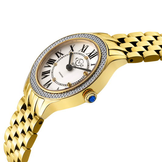 Gevril-Luxury-Swiss-Watches-GV2 Milan Diamond Swiss Quartz - Round-