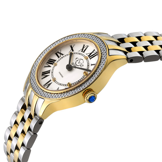 Gevril-Luxury-Swiss-Watches-GV2 Milan Diamond Swiss Quartz - Round-