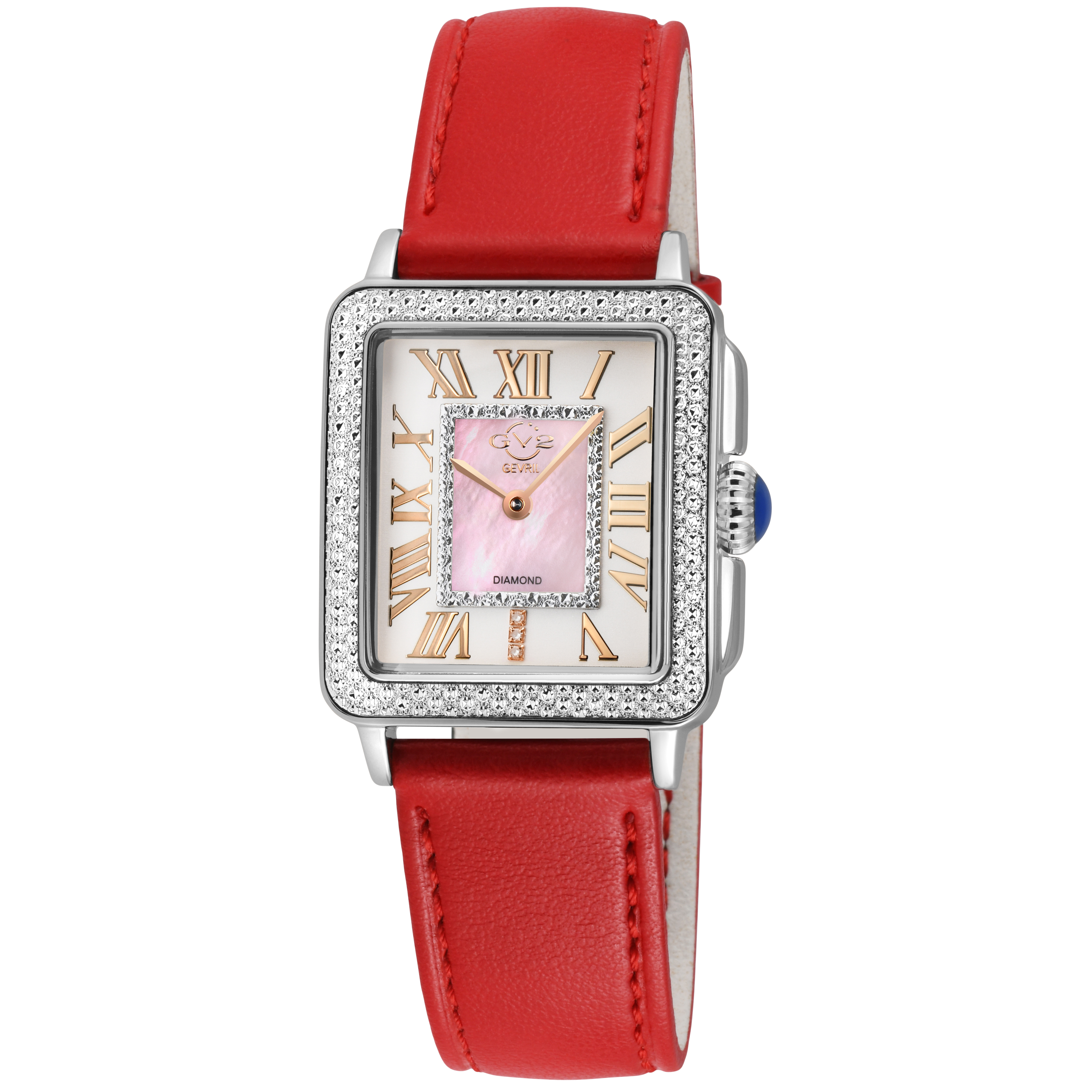 GV2 Padova Diamond - Vegan Strap - Gevril GV2 Padova Diamond - Vegan Strap - Gevril