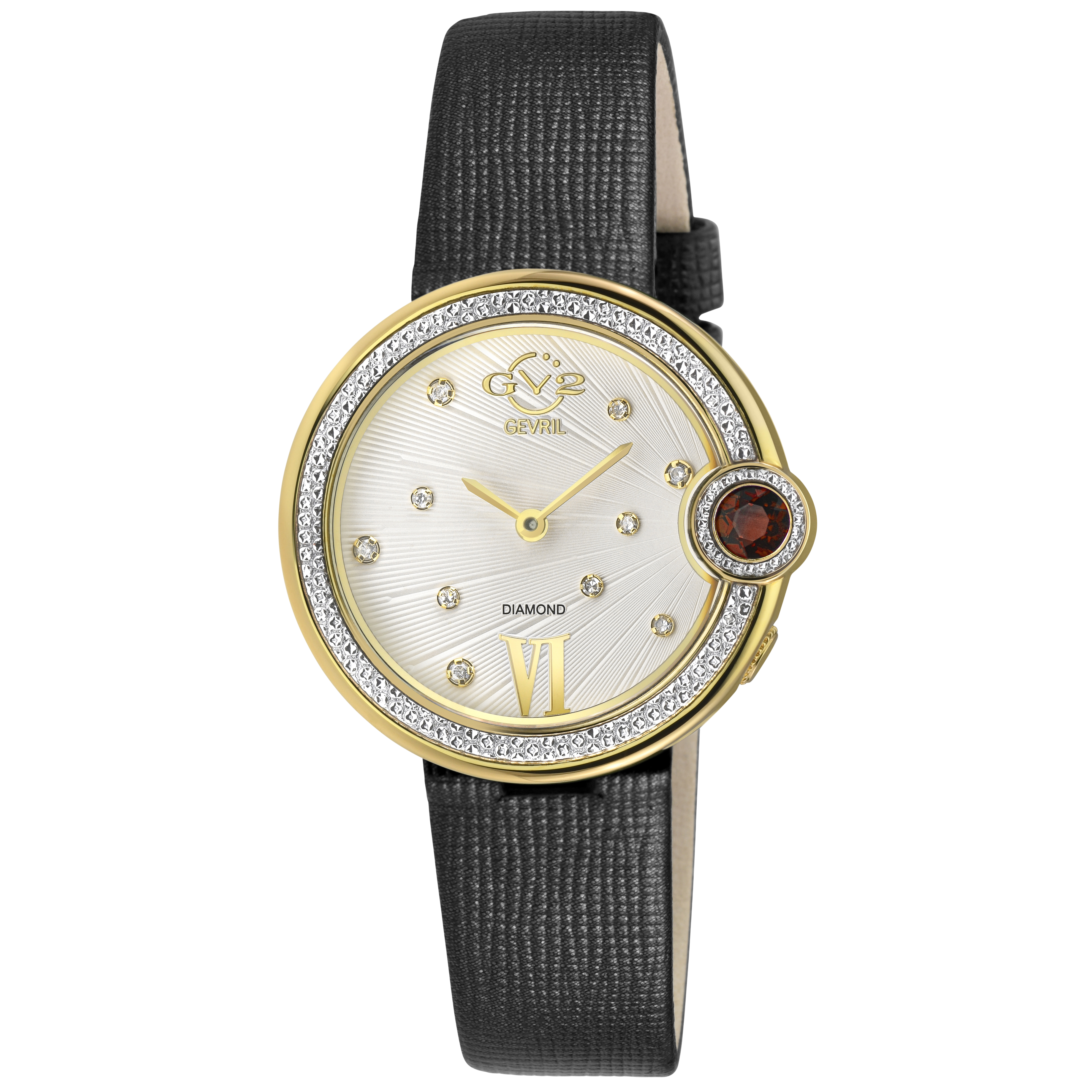 GV2 Perugia Gemstone Diamond Watch - Gevril