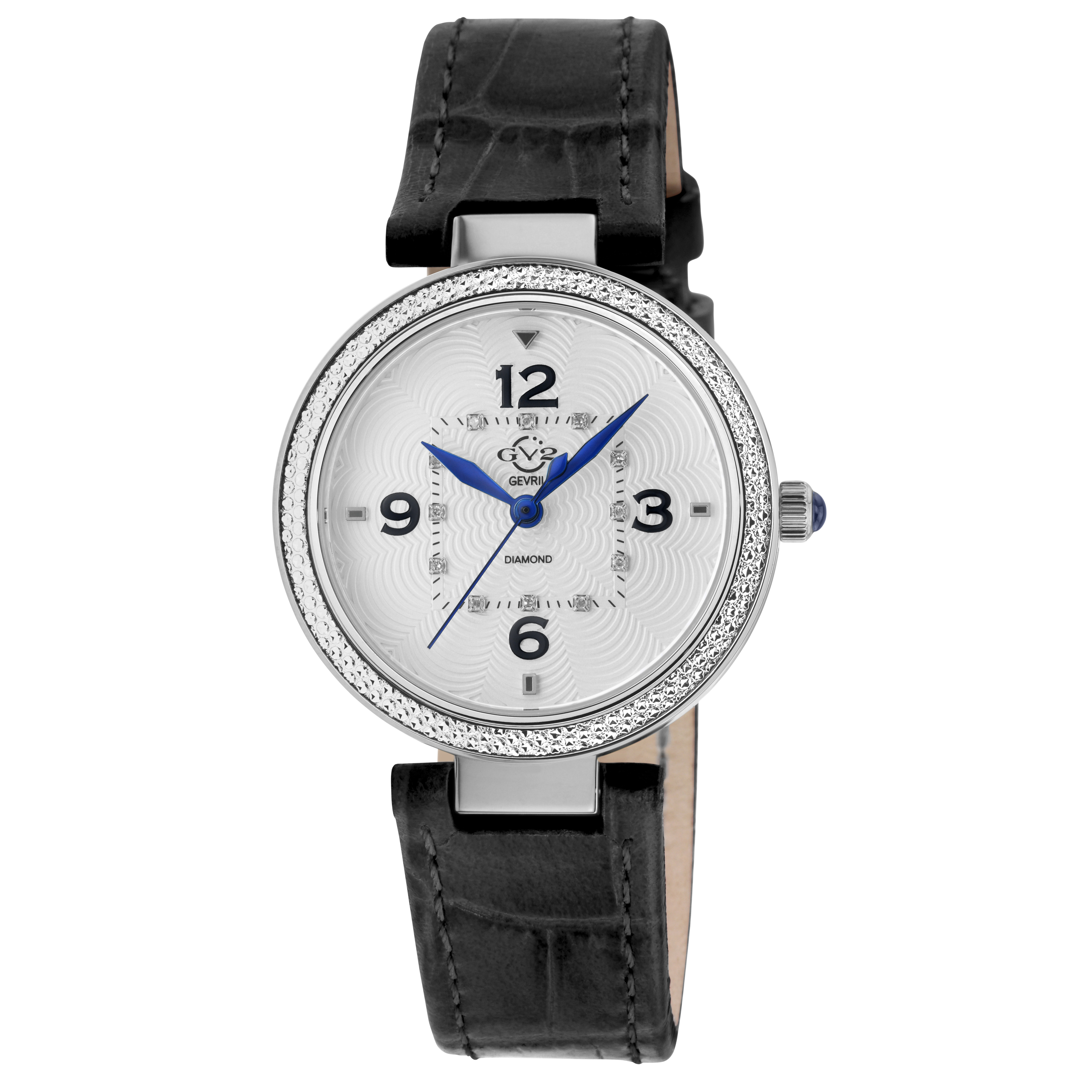 GEVRIL Piemonte 14201 Watch 36 mm Gold case Red Leather Limited 13/999 Diamond GV2 by Gevril Women main image 2