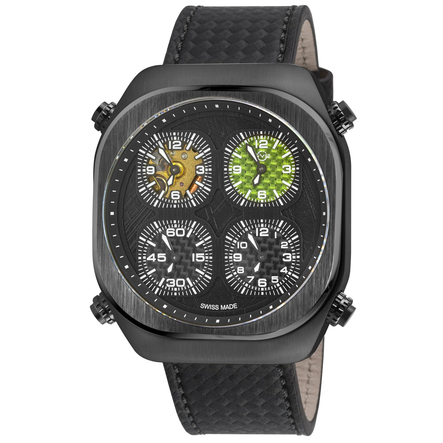 Gevril-Luxury-Swiss-Watches-GV2 Quattro Zone-