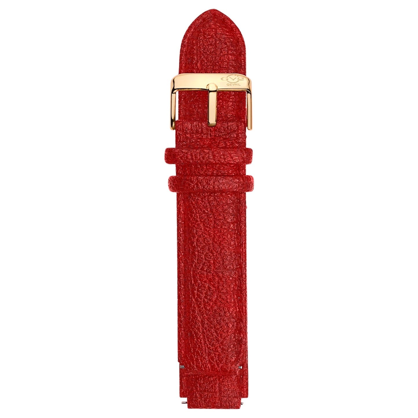 Gevril-Luxury-Swiss-Watches-GV2 Rome 12mm Vegan Leather Strap Stainless steel Buckle-