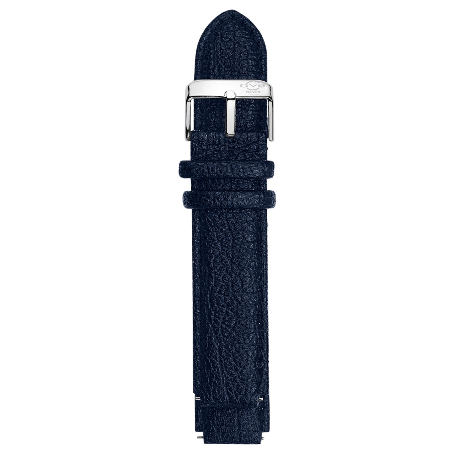 Gevril-Luxury-Swiss-Watches-GV2 Rome 12mm Vegan Leather Strap Stainless steel Buckle-