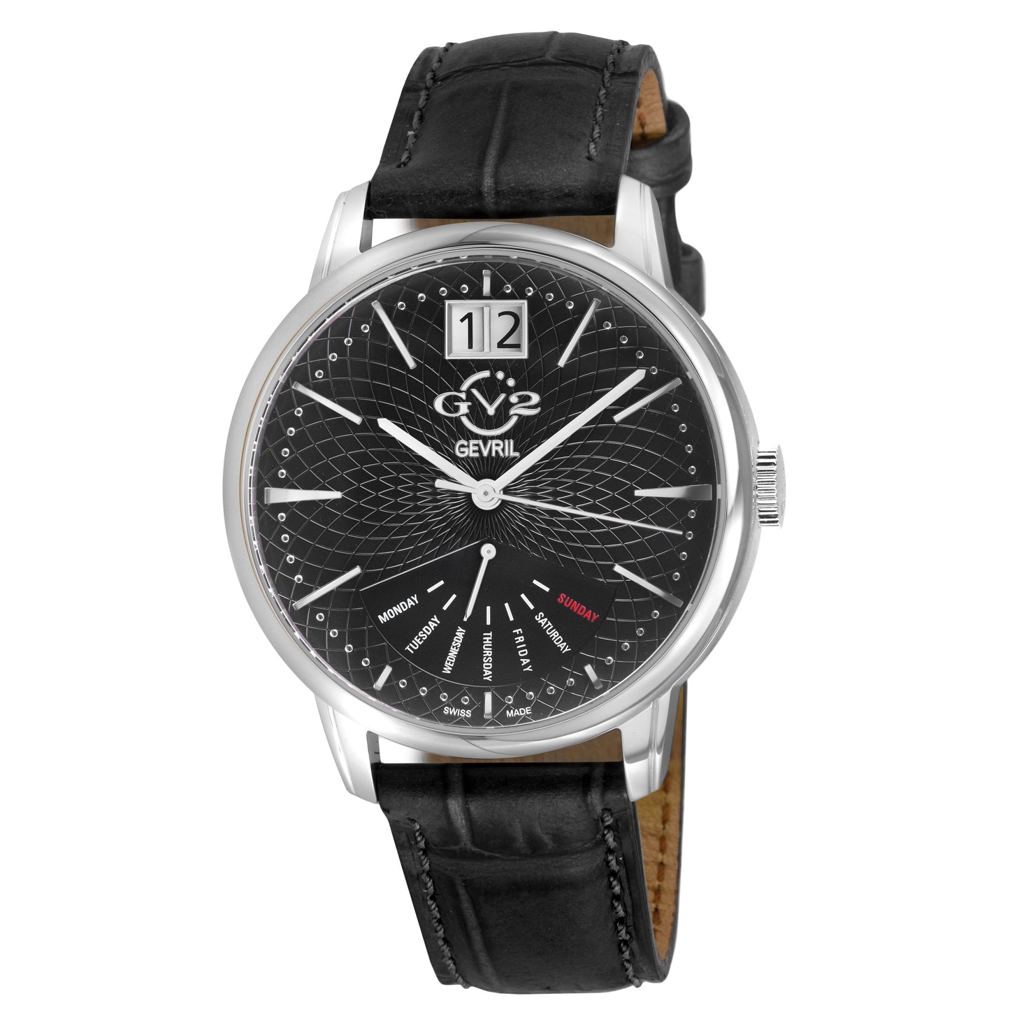 Gevril-Luxury-Swiss-Watches-GV2 Rovescio - Day/Date-