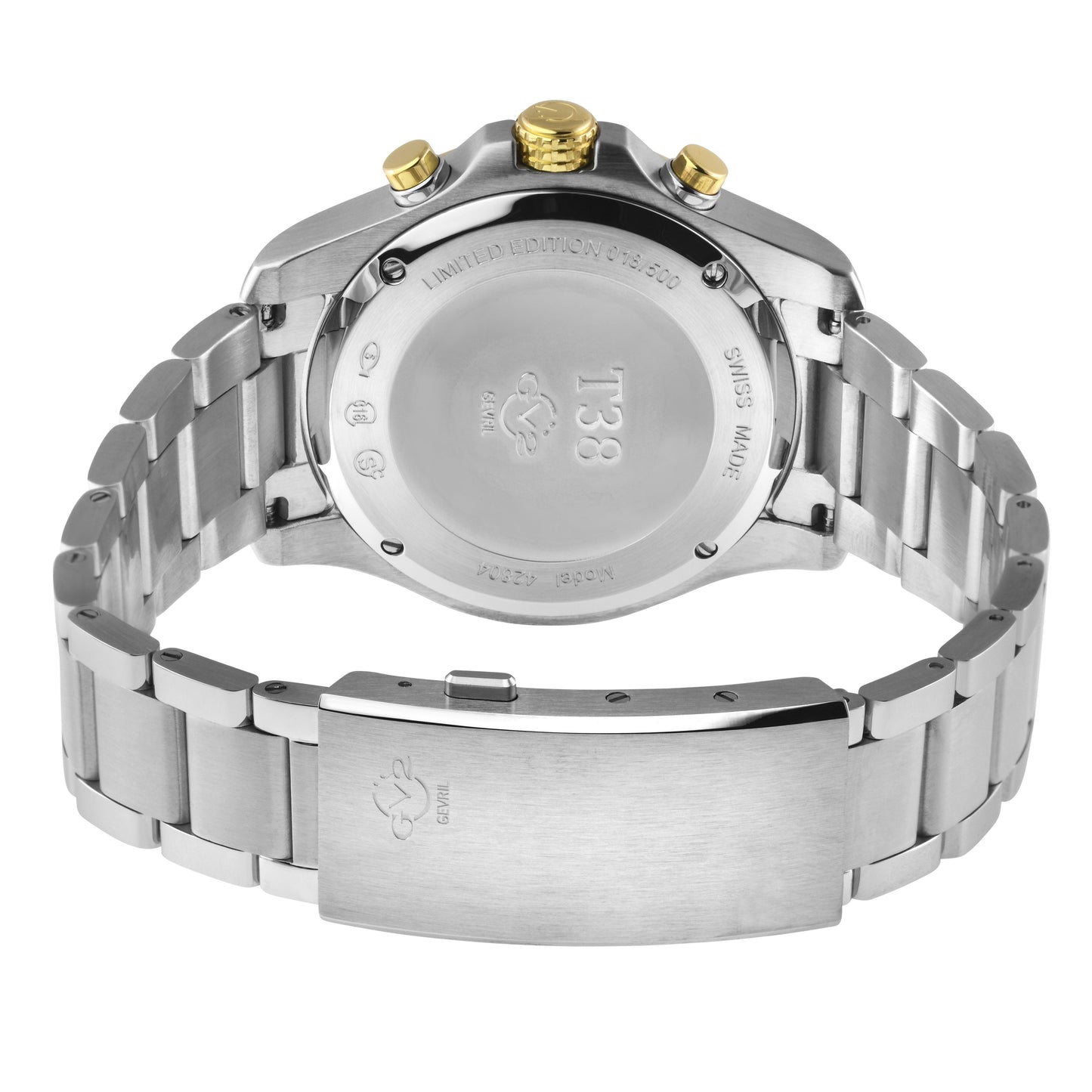 Gevril-Luxury-Swiss-Watches-GV2 T38 Chronograph Watch-