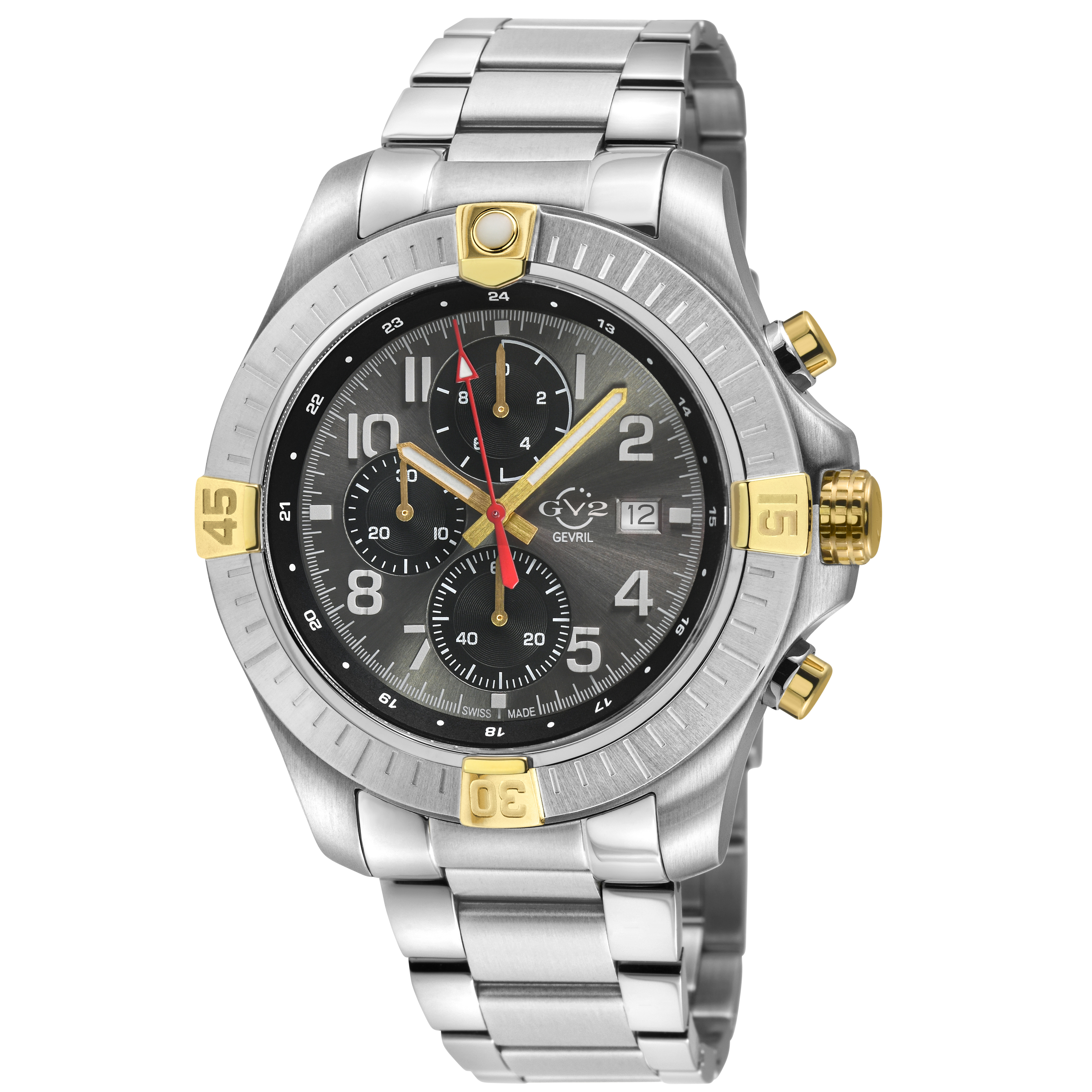 時計 ghg GV2 T38 Chronograph Watch - Gevril