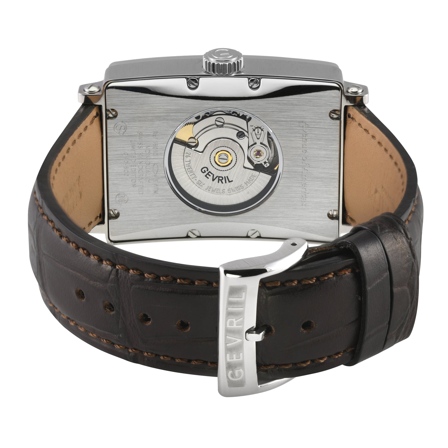 Gevril-Luxury-Swiss-Watches-Gevril Avenue of Americas - Day/Date-