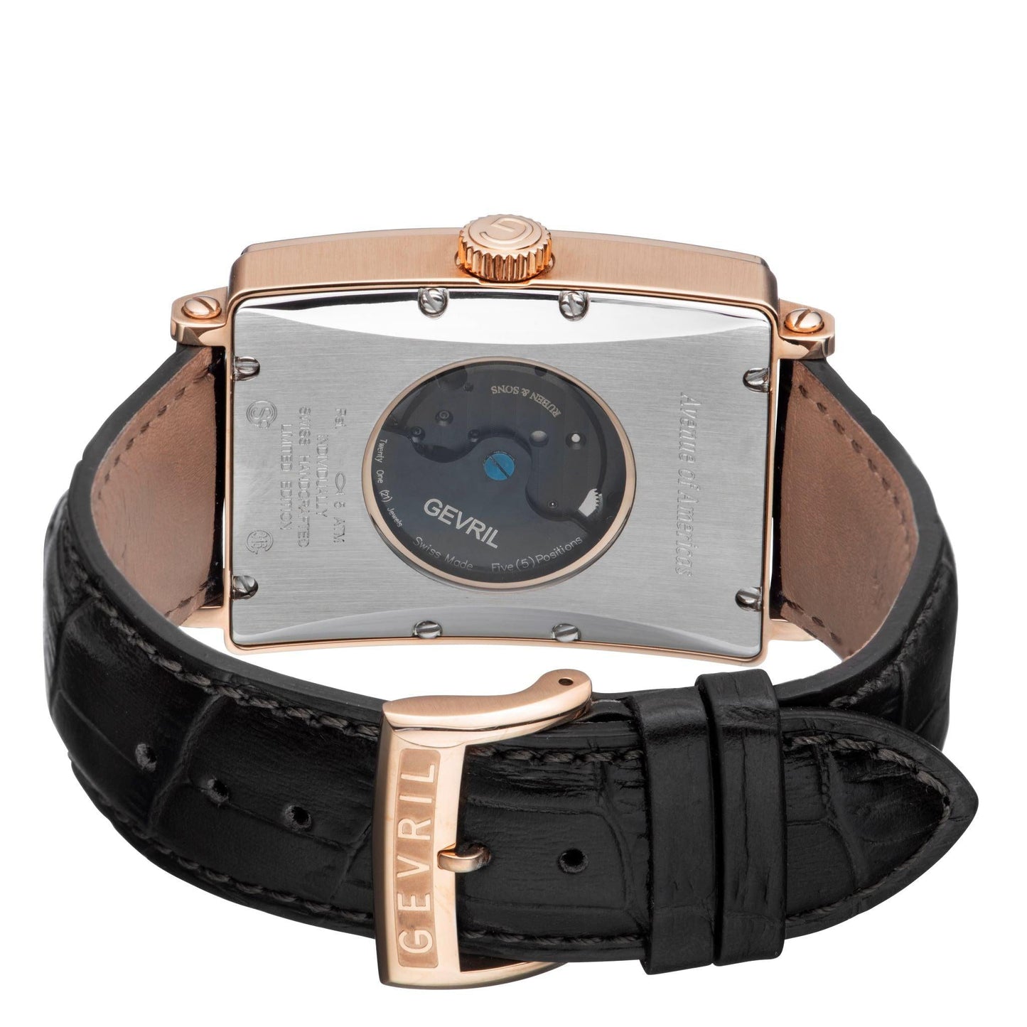 Gevril-Luxury-Swiss-Watches-Gevril Avenue of Americas Intravedere-