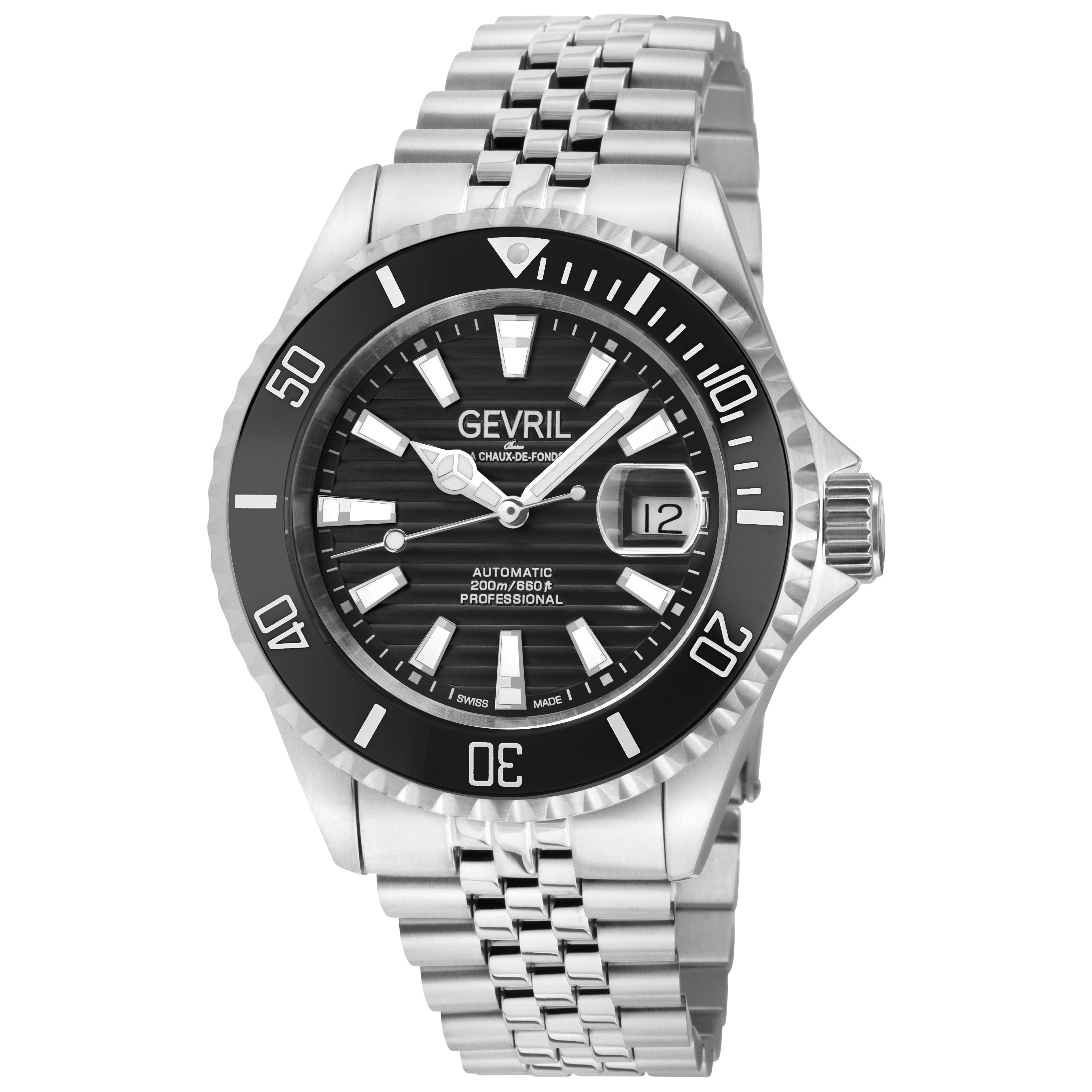 Gevril Chambers Automatic - Ceramic Bezel
