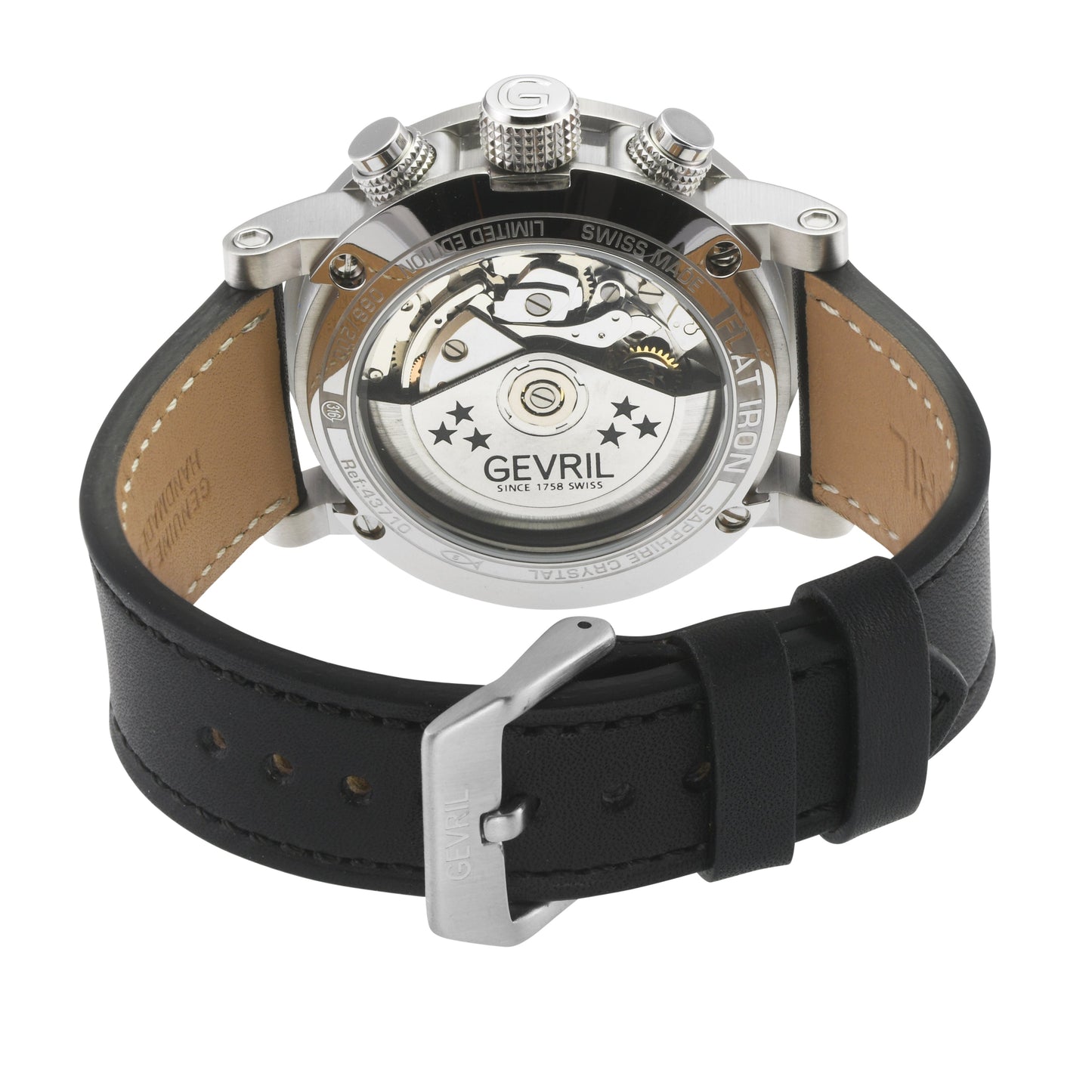 Gevril-Luxury-Swiss-Watches-Gevril Flatiron - Chronograph-