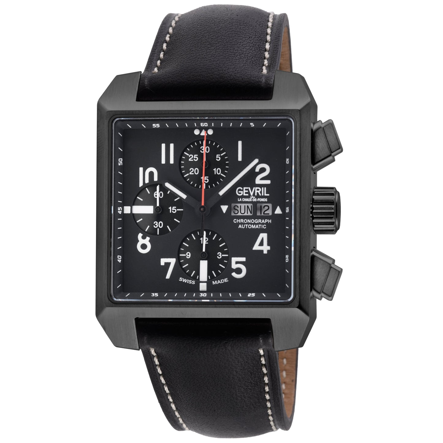 Gevril-Luxury-Swiss-Watches-Gevril Herald Square - Chronograph-