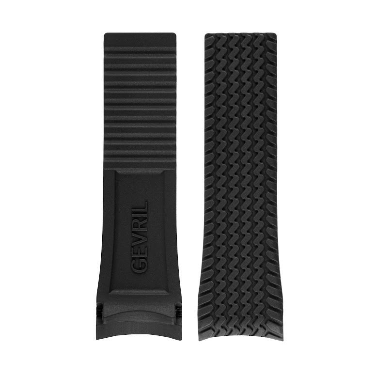 Gevril-Luxury-Swiss-Watches-Gevril Hudson Yards 22mm Rubber Strap-