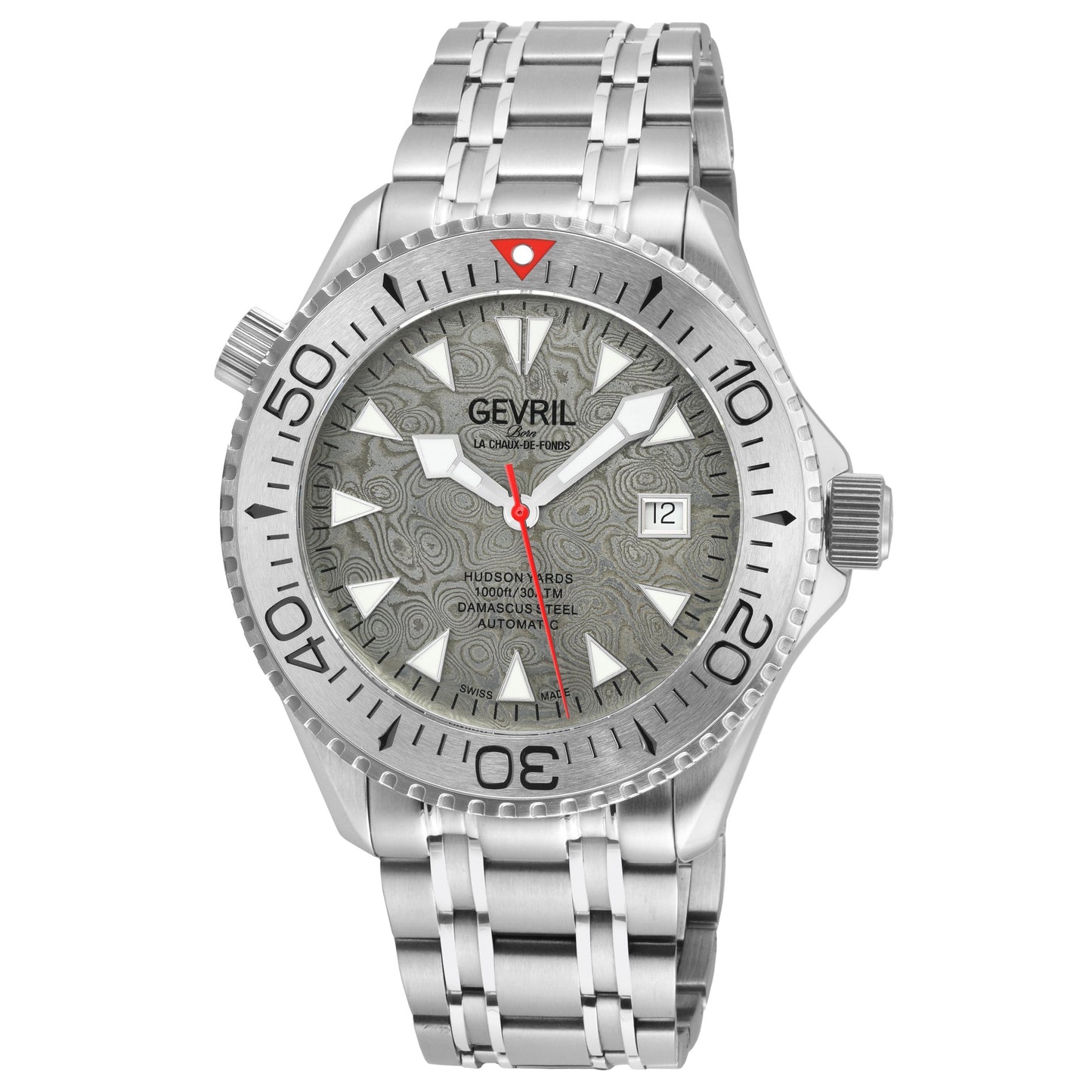 Gevril-Luxury-Swiss-Watches-Gevril Hudson Yards - Diver - Damascus Dial-