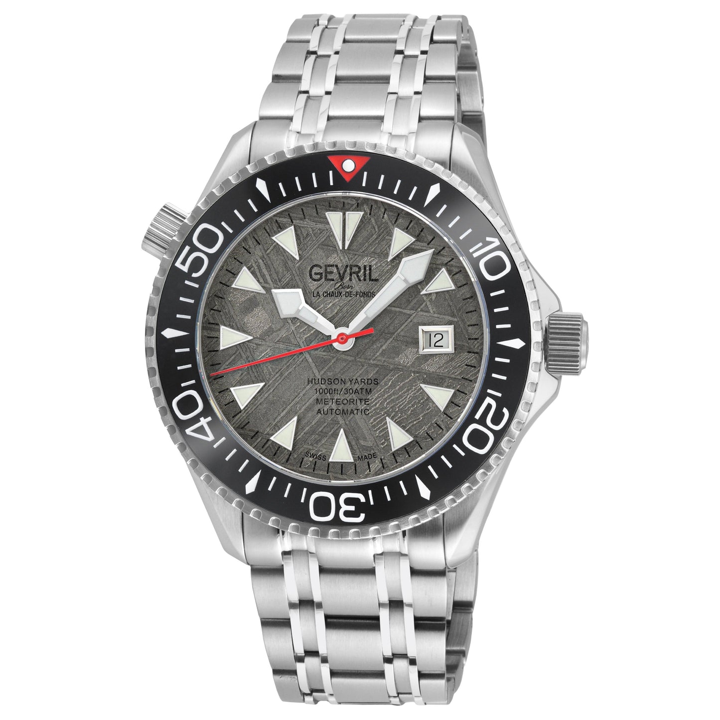 Gevril-Luxury-Swiss-Watches-Gevril Hudson Yards - Diver - Meteorite Dial-