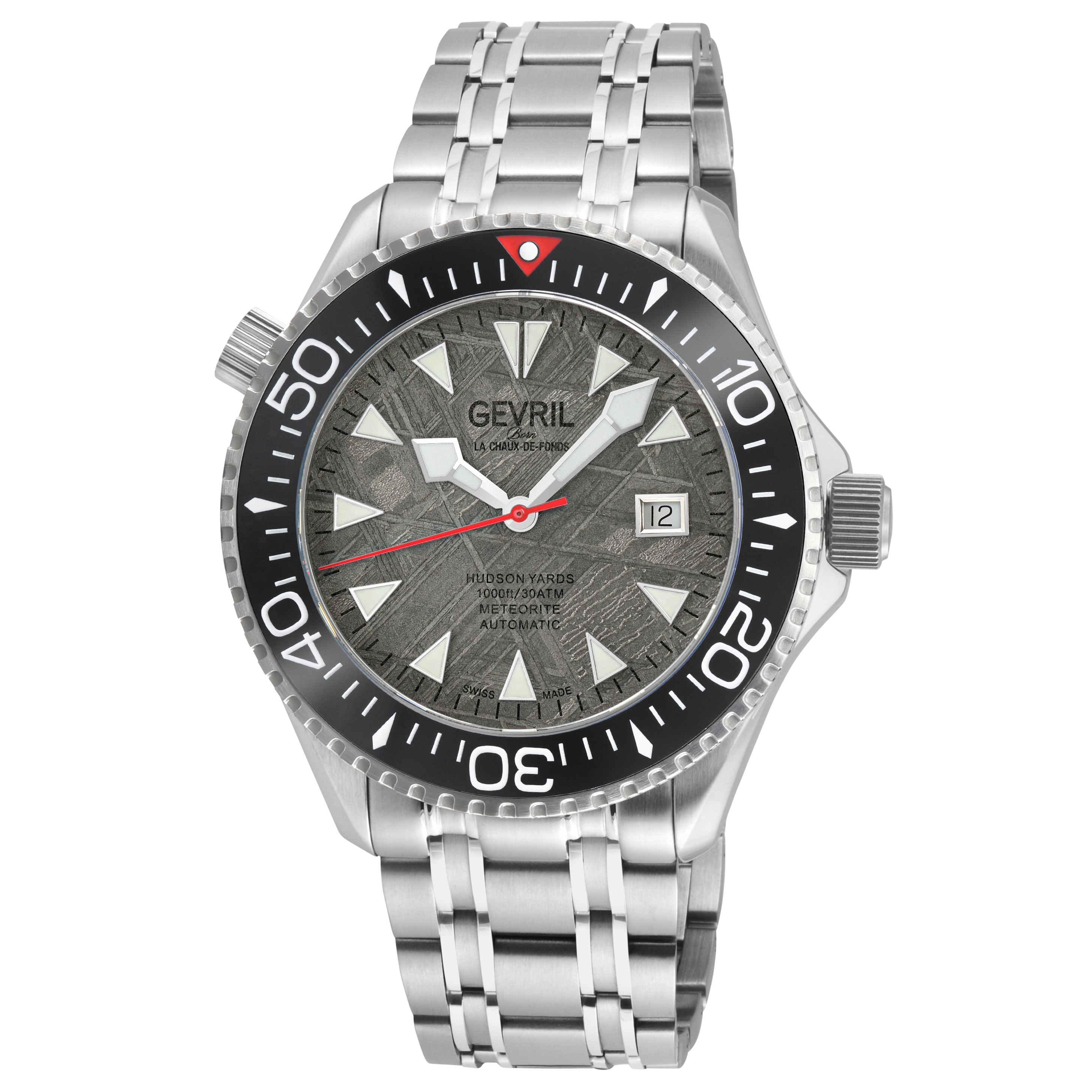 Gevril Hudson Yards - Diver - Meteorite Dial