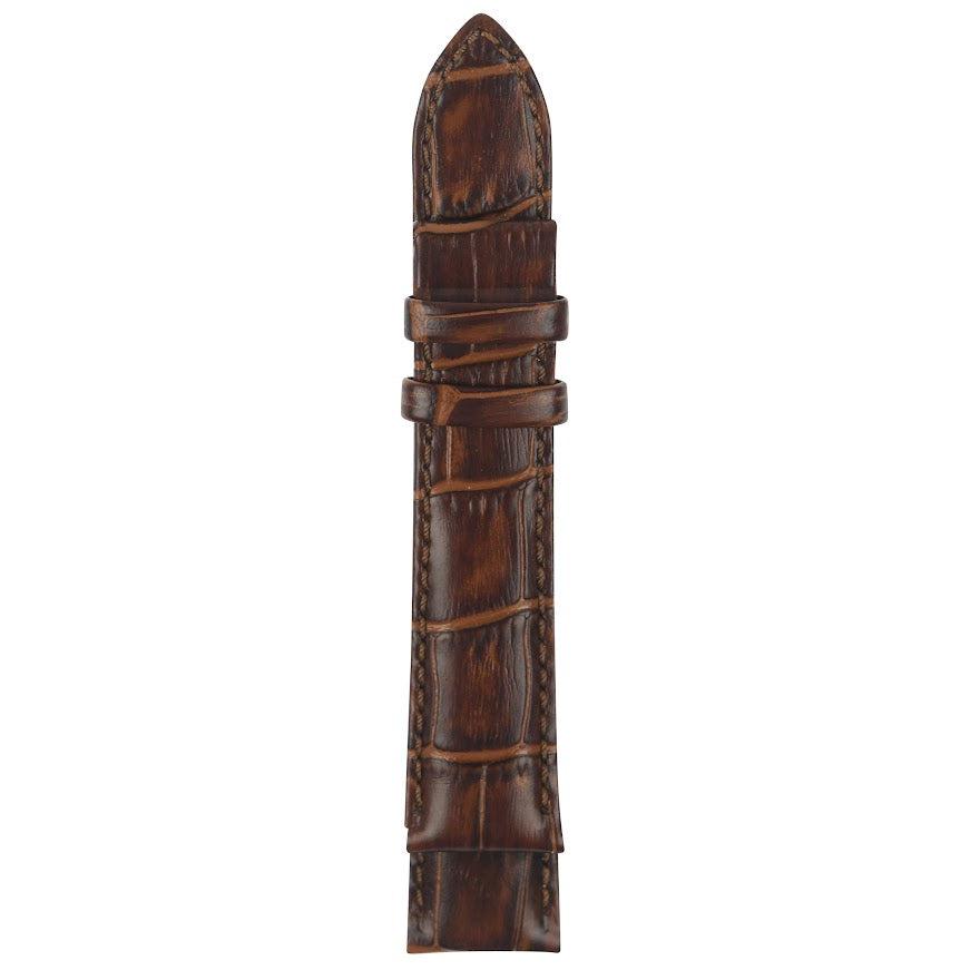 Gevril-Luxury-Swiss-Watches-Gevril Madison 20mm Alligator Pattern Leather Strap-GEV20.19.02.11