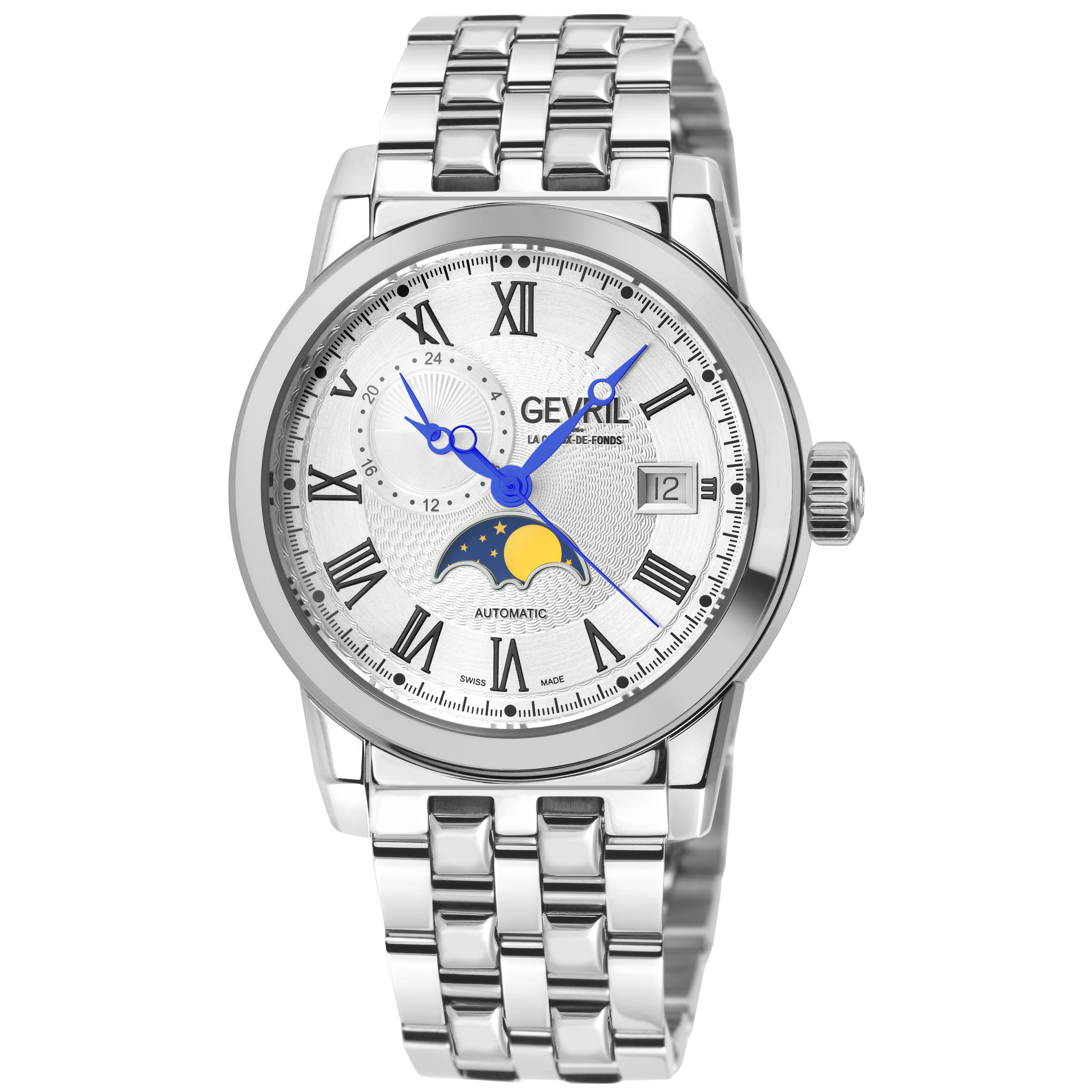 Gevril Madison Swiss Automatic - Moon Phase