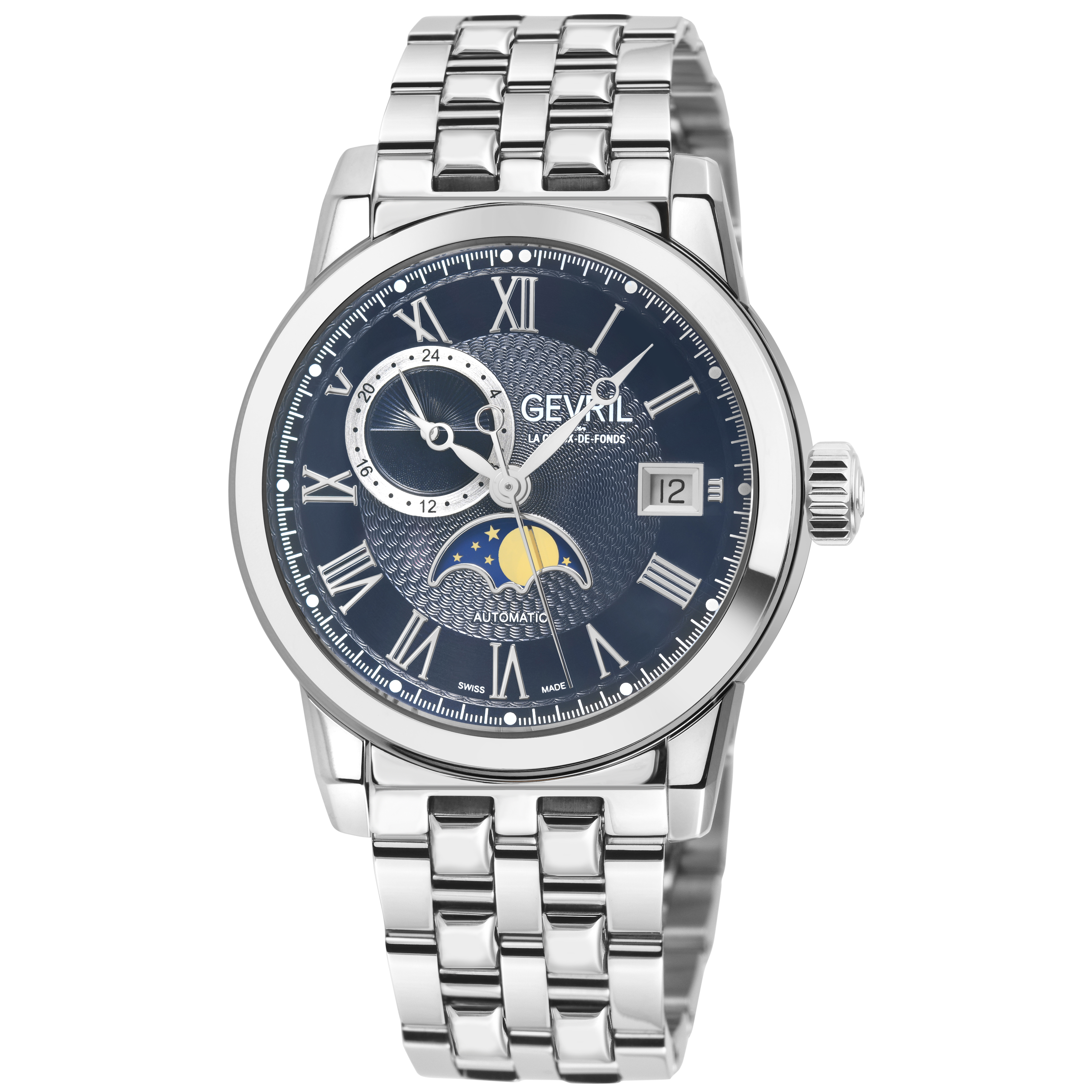 Gevril Madison Swiss Automatic - Moon Phase