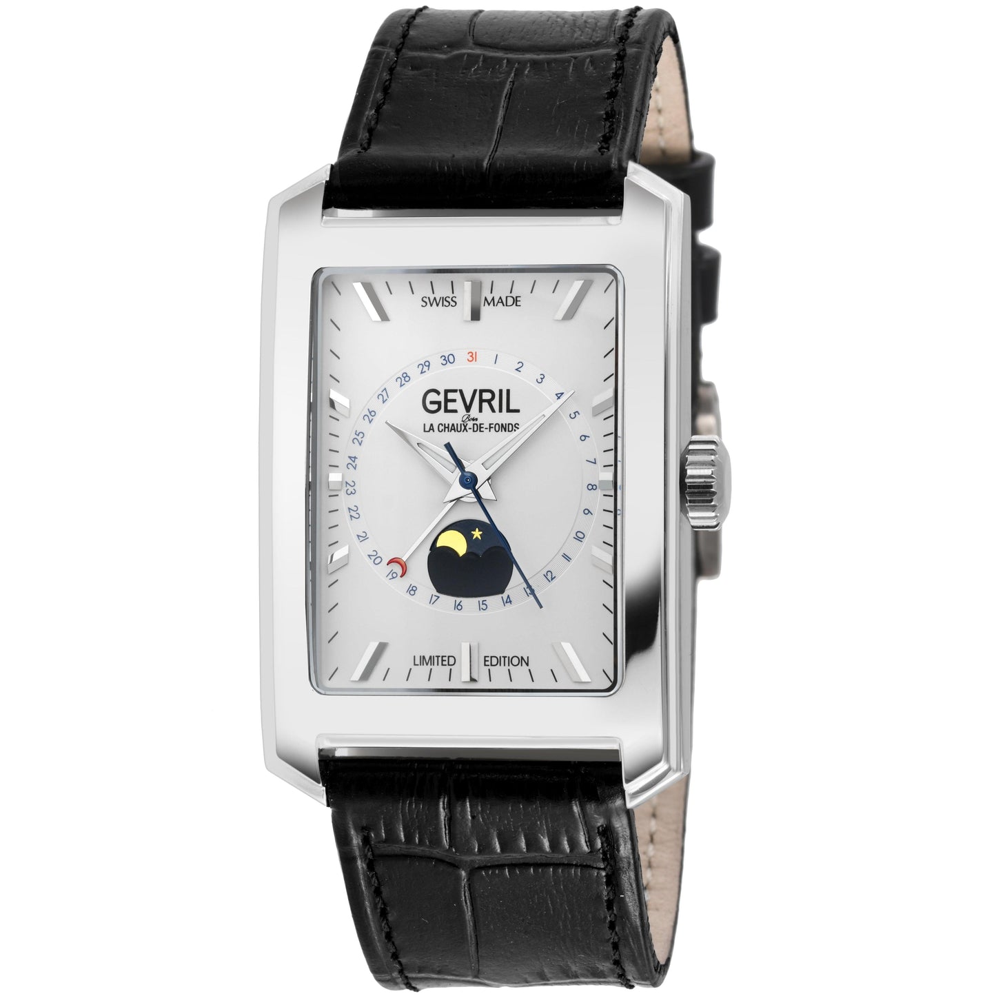 Gevril-Luxury-Swiss-Watches-Gevril Manhattanhenge - Date and Moon Phase-