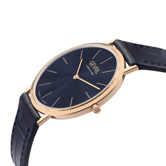 Gevril-Luxury-Swiss-Watches-Gevril Men's Five Points 18K Collection-