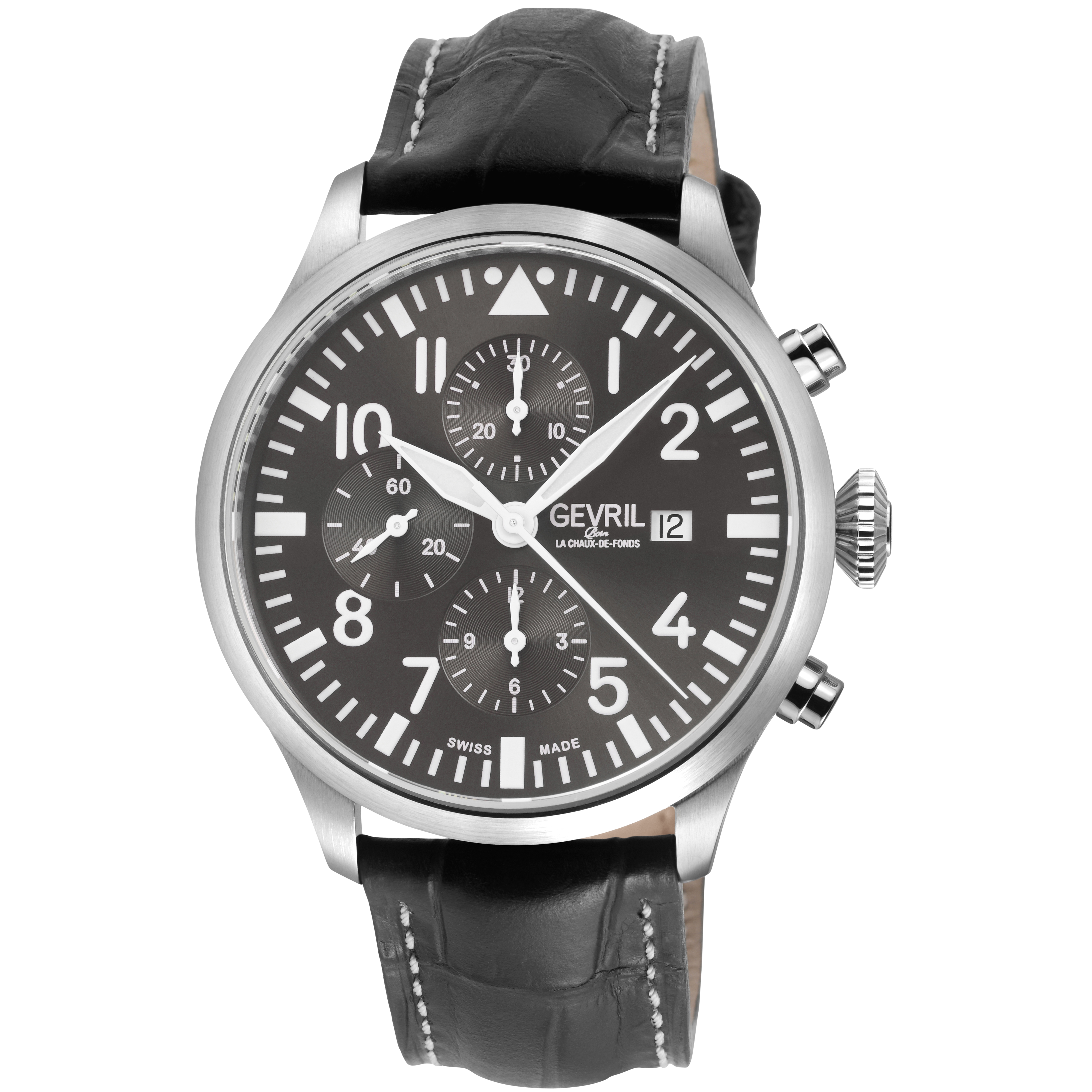 ウィリデゴルゲウス　チャクラデルフィン Gevril Vaughn Chronograph - Pilot
