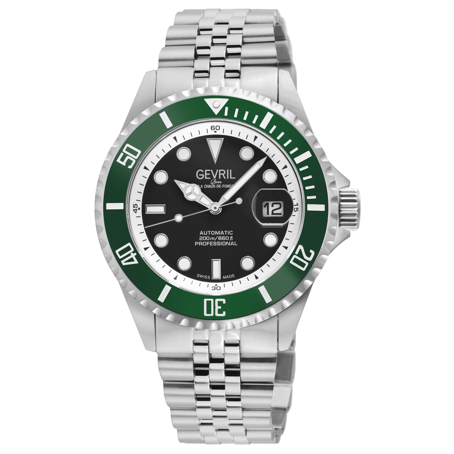 Gevril-Luxury-Swiss-Watches-Gevril Wall Street - Automatic-