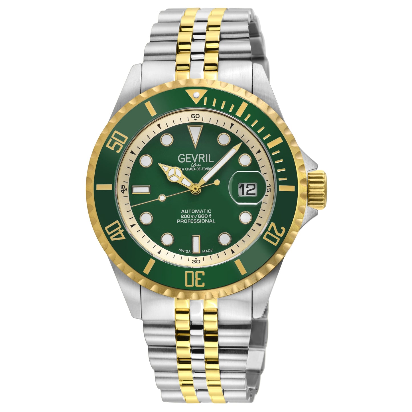 Gevril-Luxury-Swiss-Watches-Gevril Wall Street - Automatic-