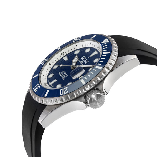 Gevril-Luxury-Swiss-Watches-Gevril Wall Street - Ceramic Bezel-