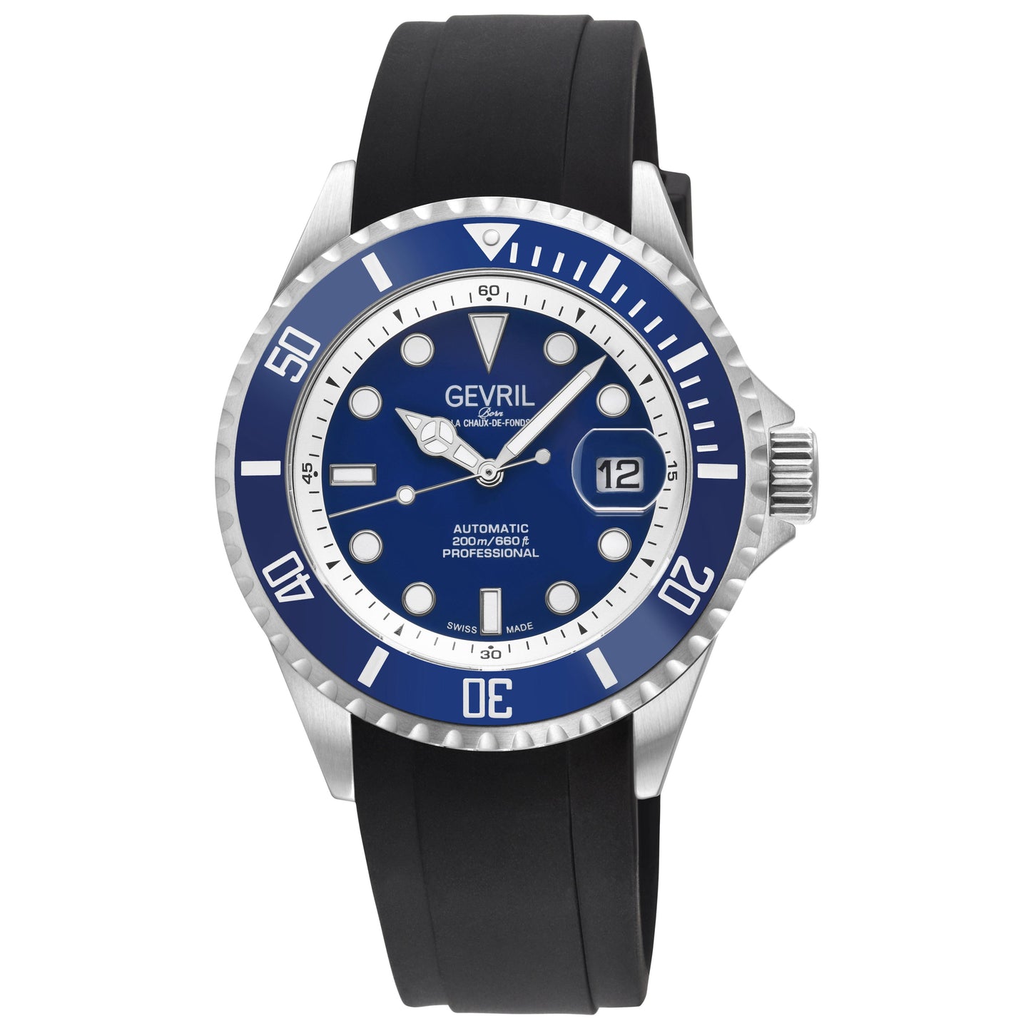 Gevril Wall Street - Ceramic Bezel
