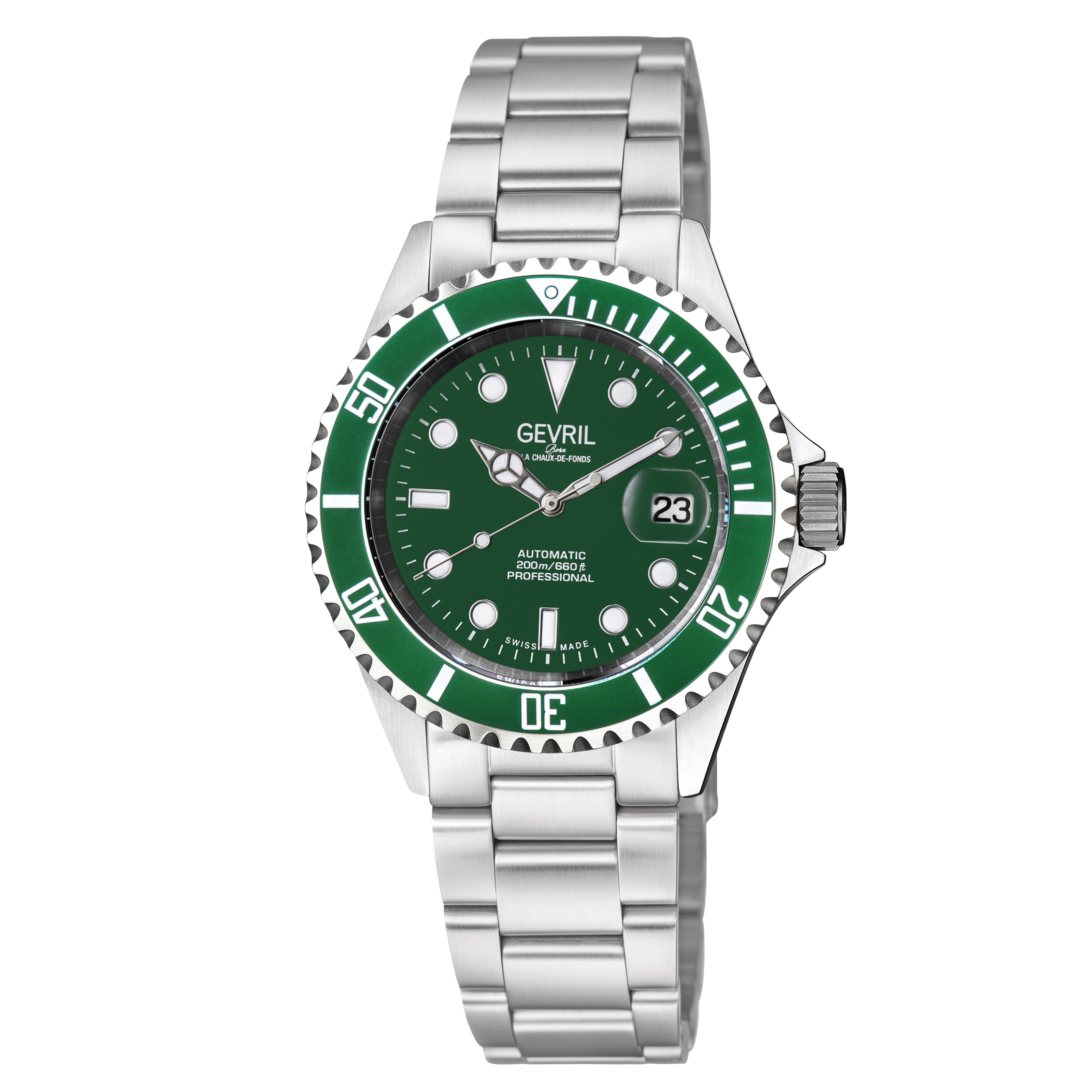 Gevril Wall Street - Ceramic Bezel