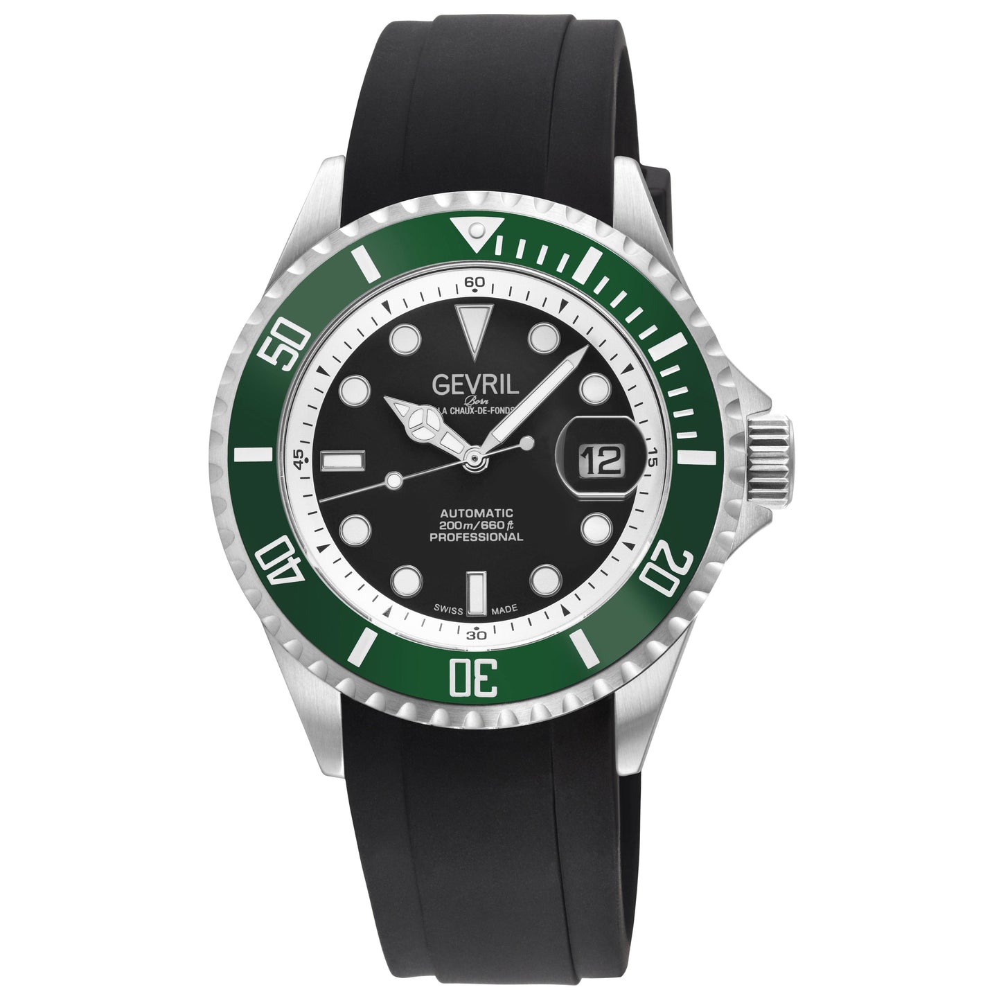 Gevril Wall Street - Ceramic Bezel