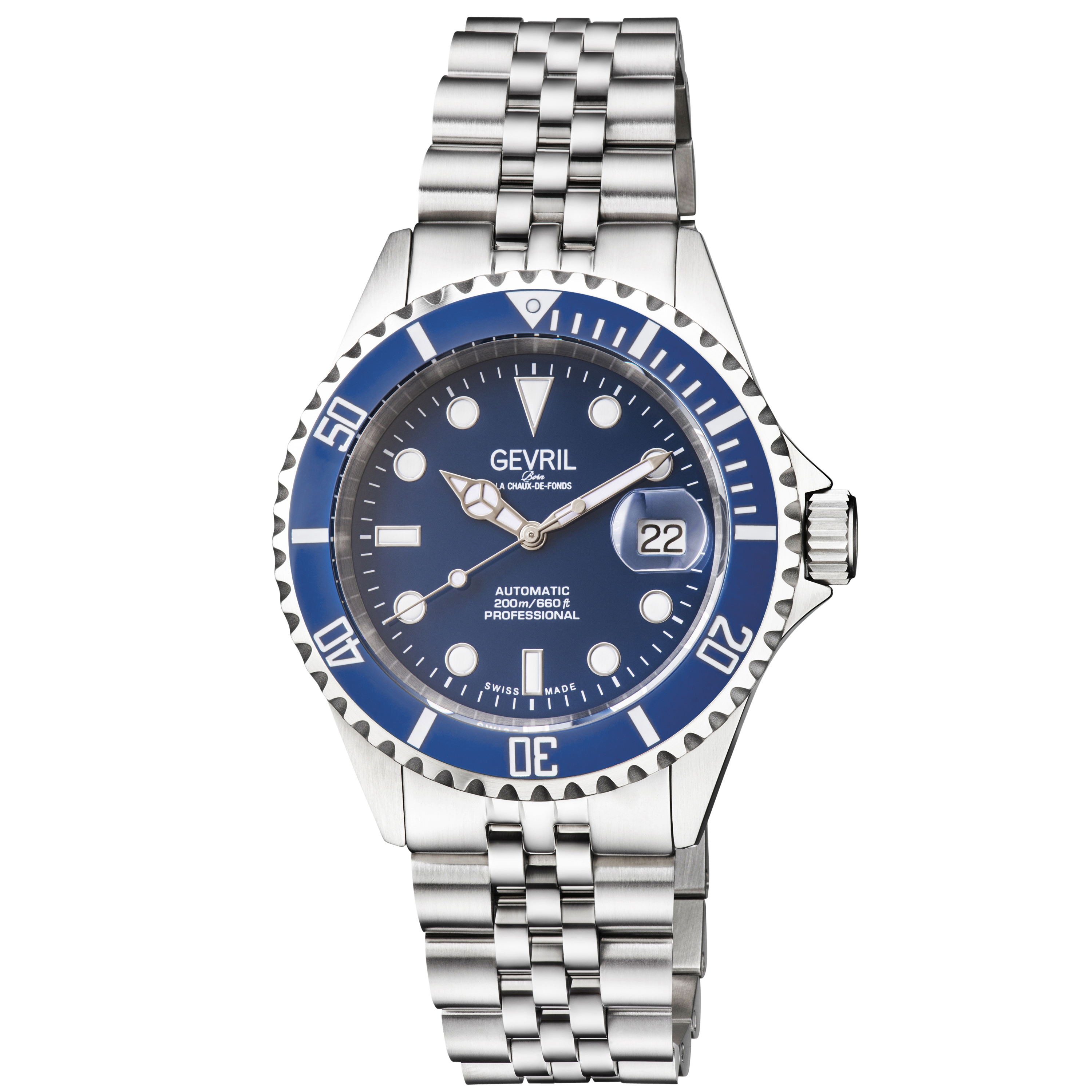 Gevril Wall Street - Ceramic Bezel
