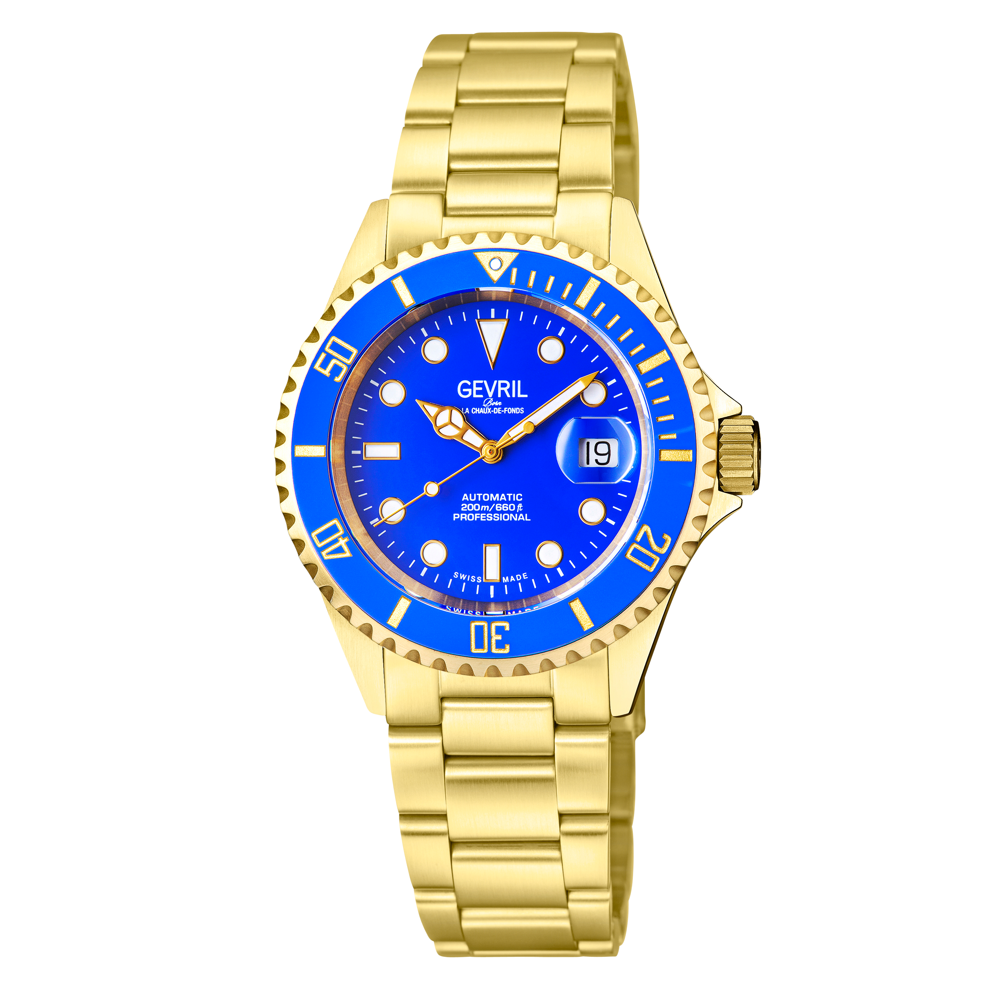 Gevril Wall Street - Ceramic Bezel