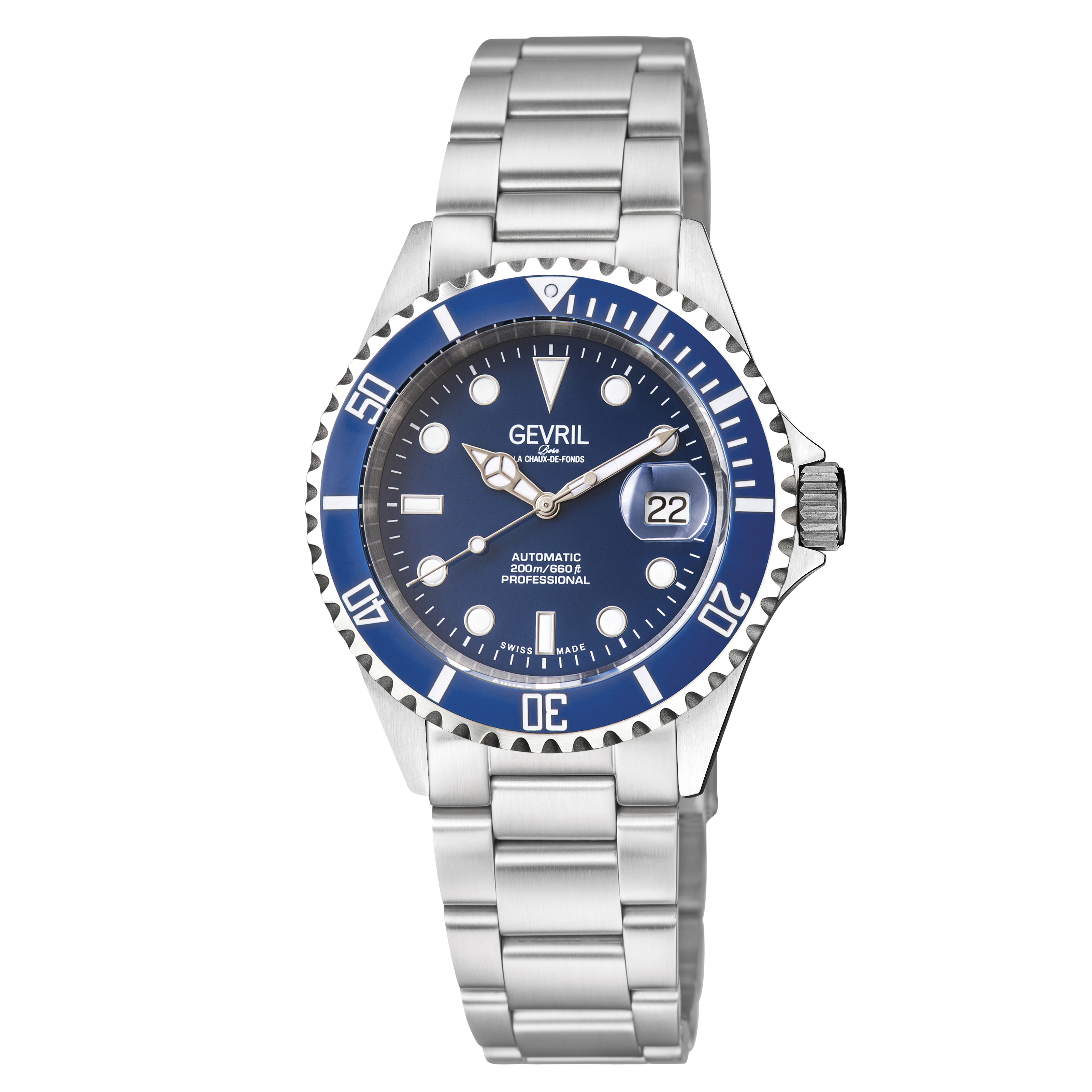 Gevril Wall Street - Ceramic Bezel