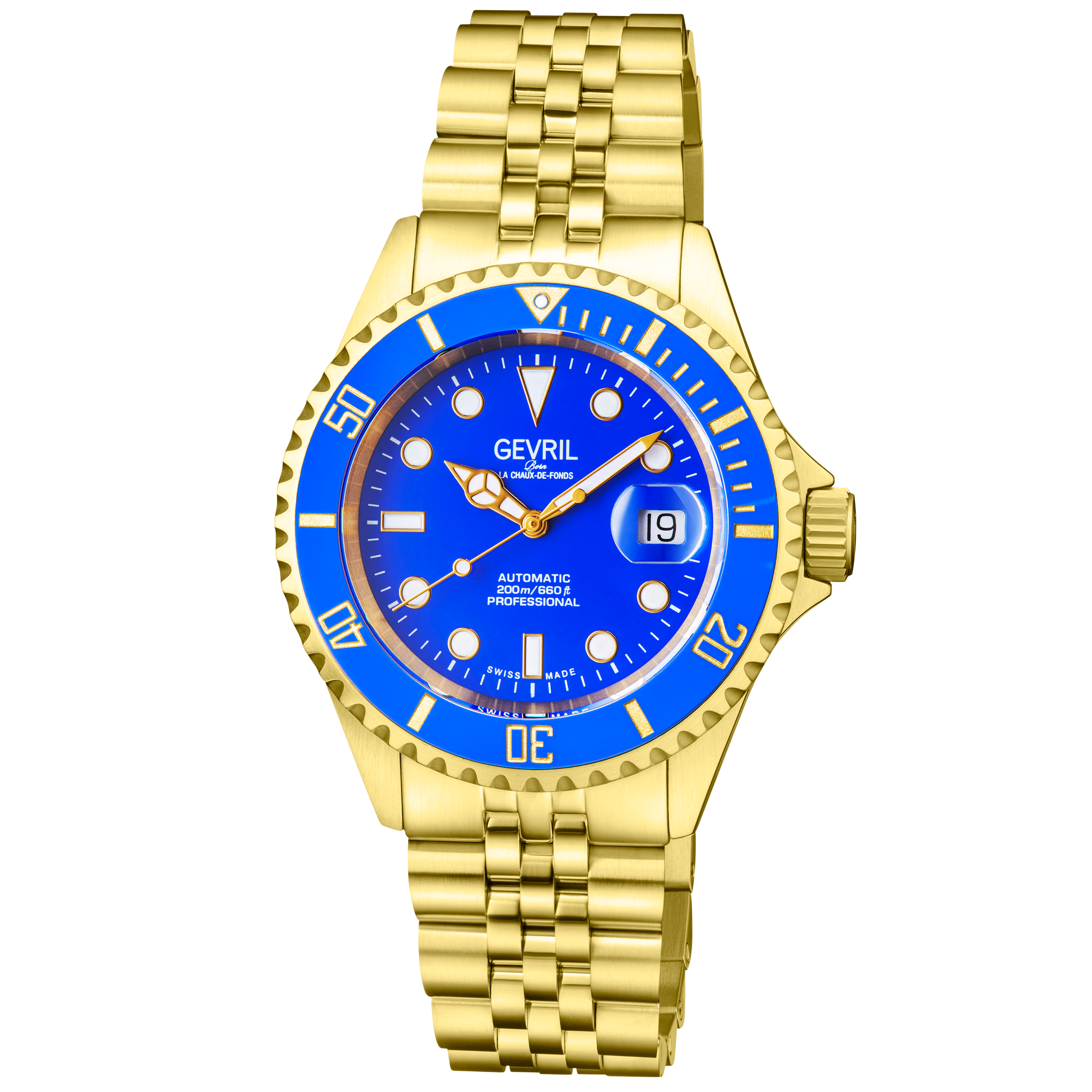 Gevril Wall Street - Ceramic Bezel